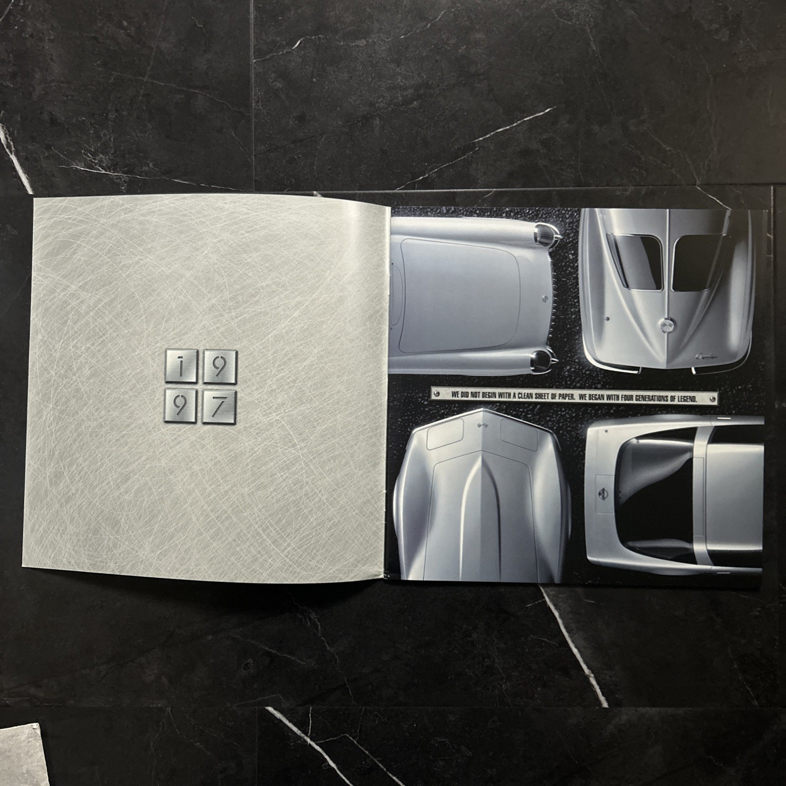 1997 ORIGINAL Chevrolet C5 Corvette Dealer Deluxe Sales Brochure Printed Dec. 96