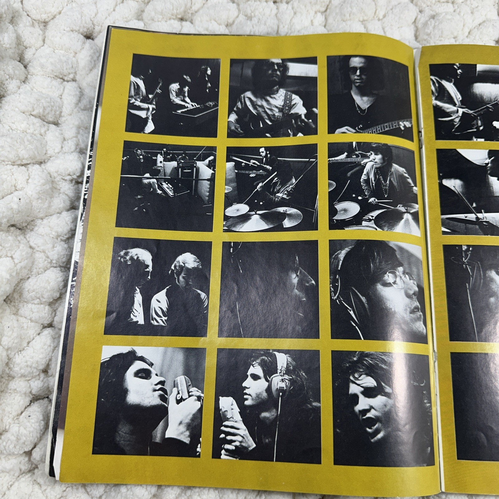 THE DOORS WAITING FOR THE SUN Jim Morrison 1968 TOUR Program Original 1968 As Is