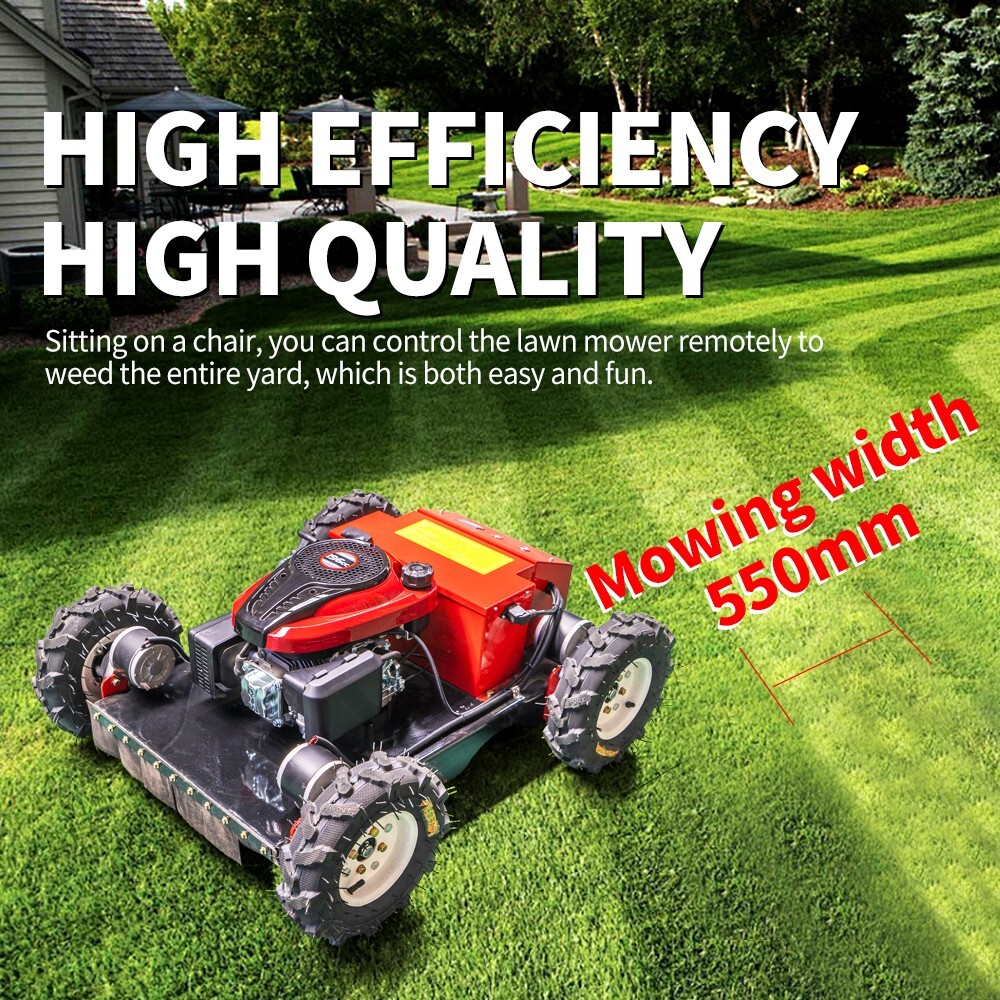 Free delivery remote control lawn mower with adjustable cutting height HW196