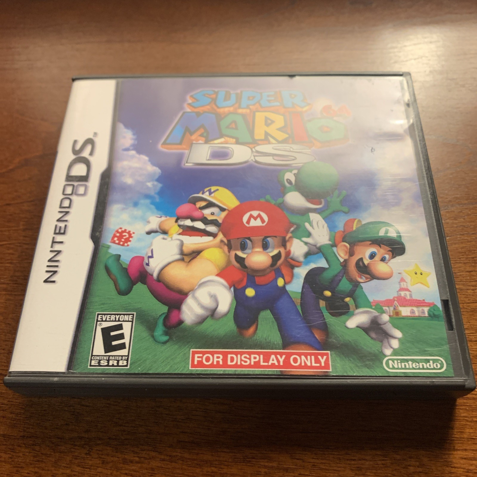 Super Mario 64 DS / Nintendo DS Replacement Case ONLY No Game - For Display Only