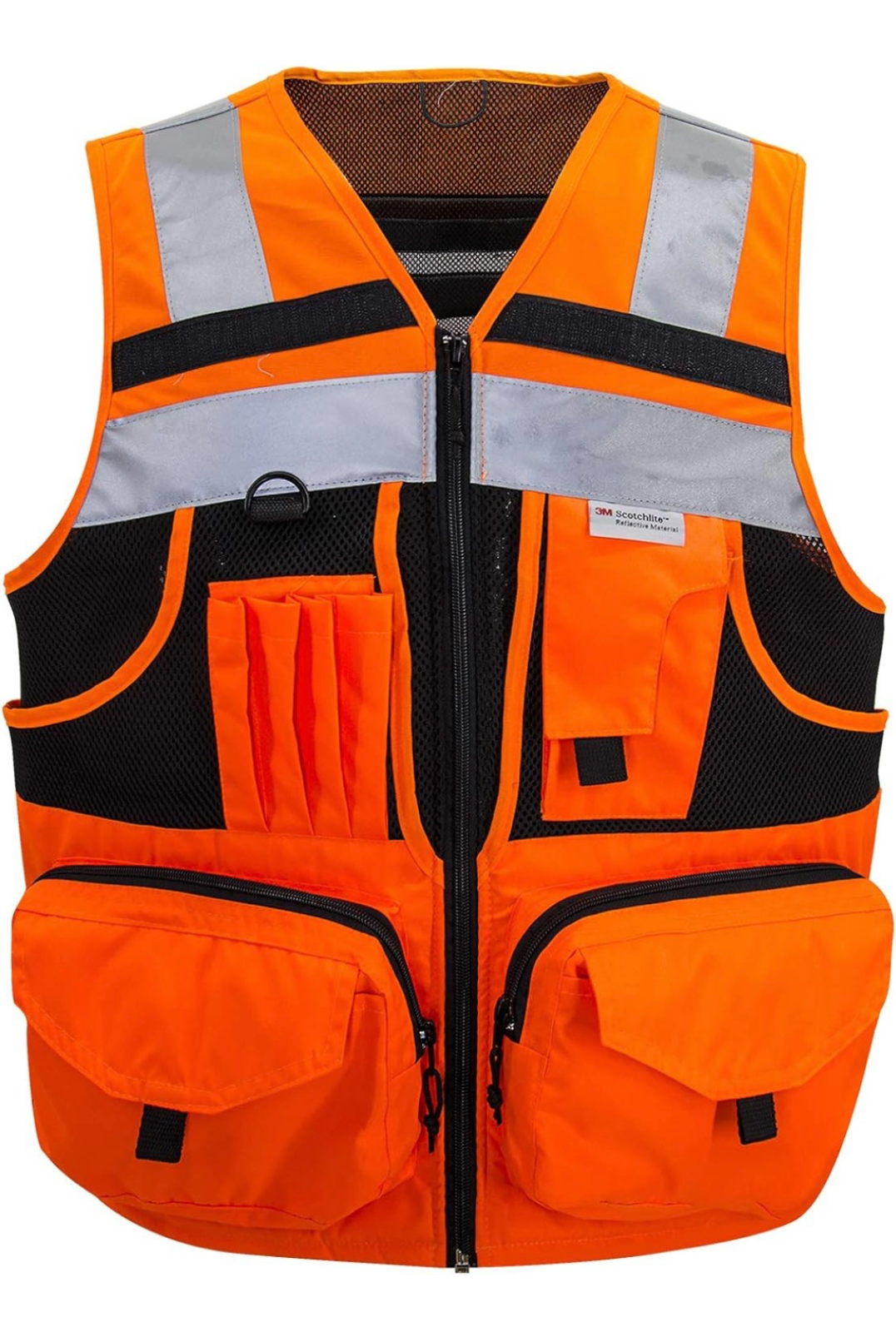 3M Reflective Stripes Safety Vest Workwear For Men And Women Hi-Vis Vest