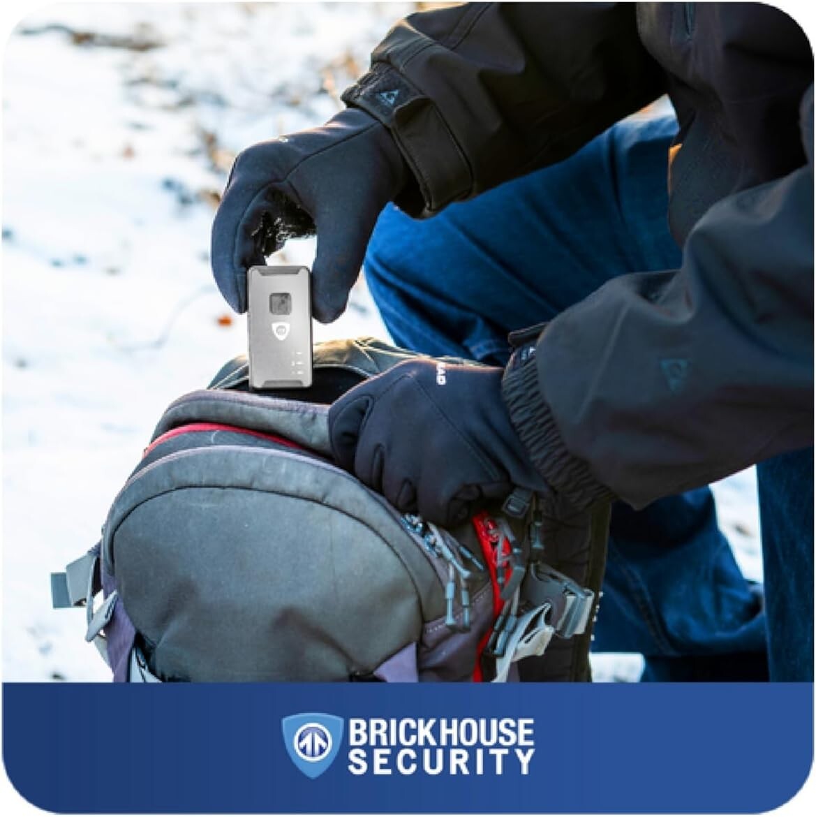 Brickhouse Security Spark Nano 7 LTE Micro Mini GPS Tracking Device - Silver