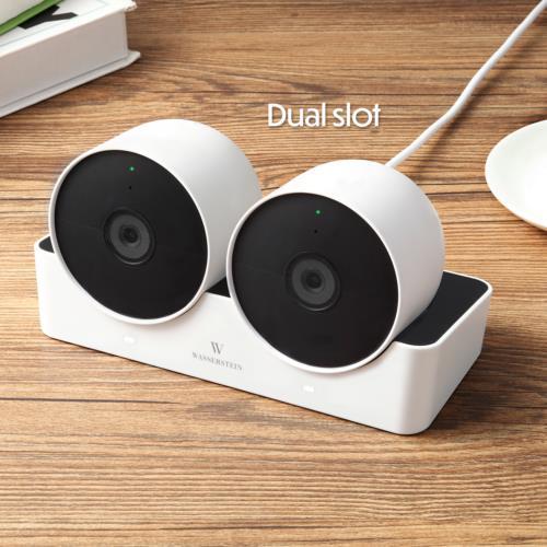 Dual Charging Station Dock Charger for Google Nest Cam (battery) Security Camera