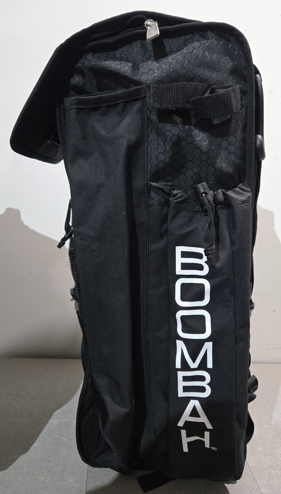 Boombah Superpack Black *missing Front Flap * Catchers Bag