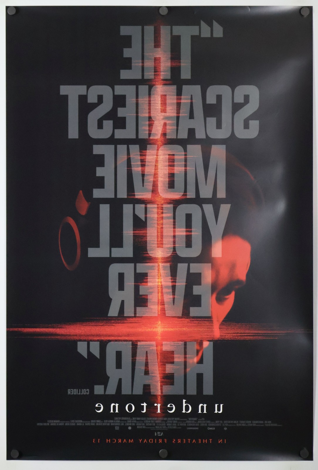 Undertone - original DS movie poster D/S 27x40 - 2026 Horror FINAL