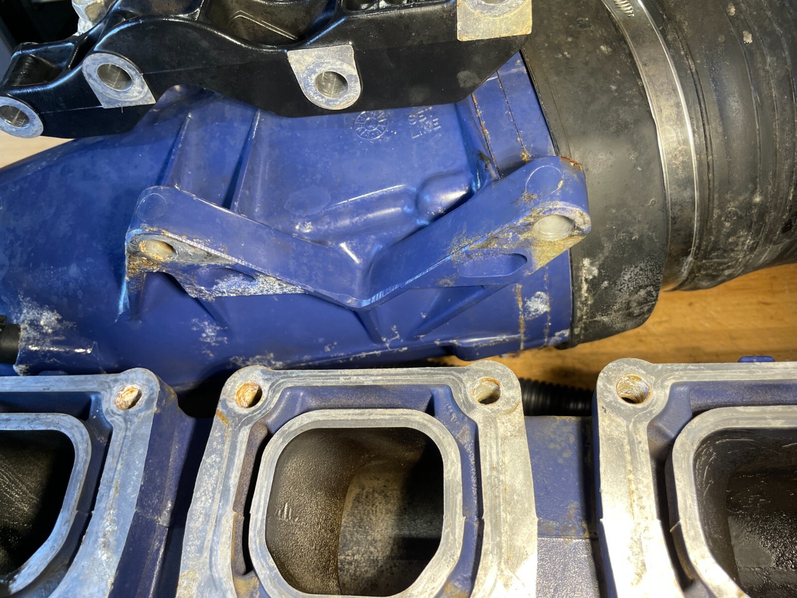 Yamaha 1999 SUV1200 65U OEM Complete Muffler Exhaust System Assy Fresh Water