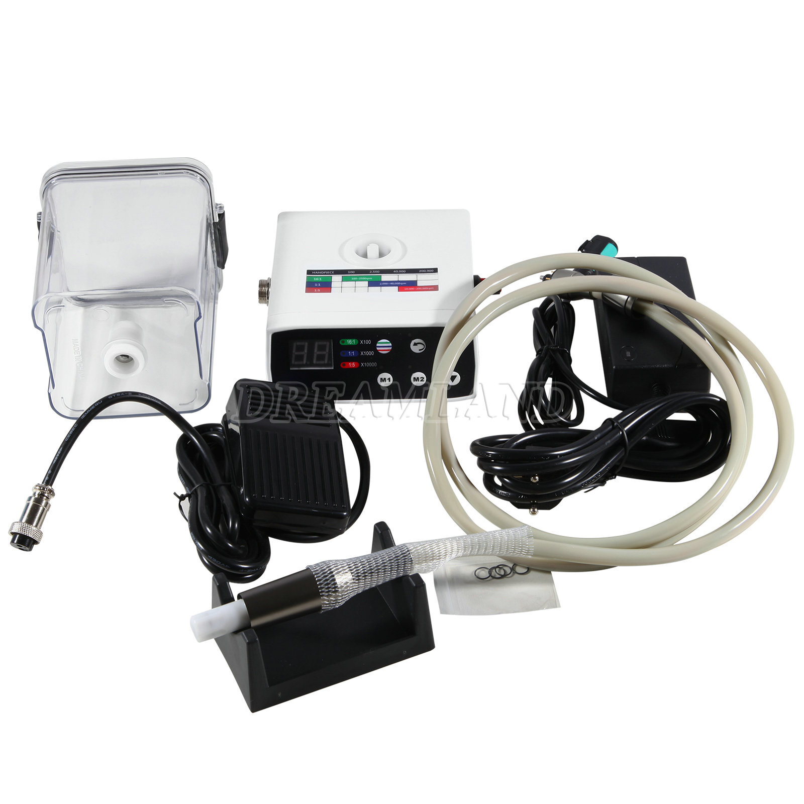 Dental Electric LED brushless Micro Motor With Water Tank 1:5 Carried Around