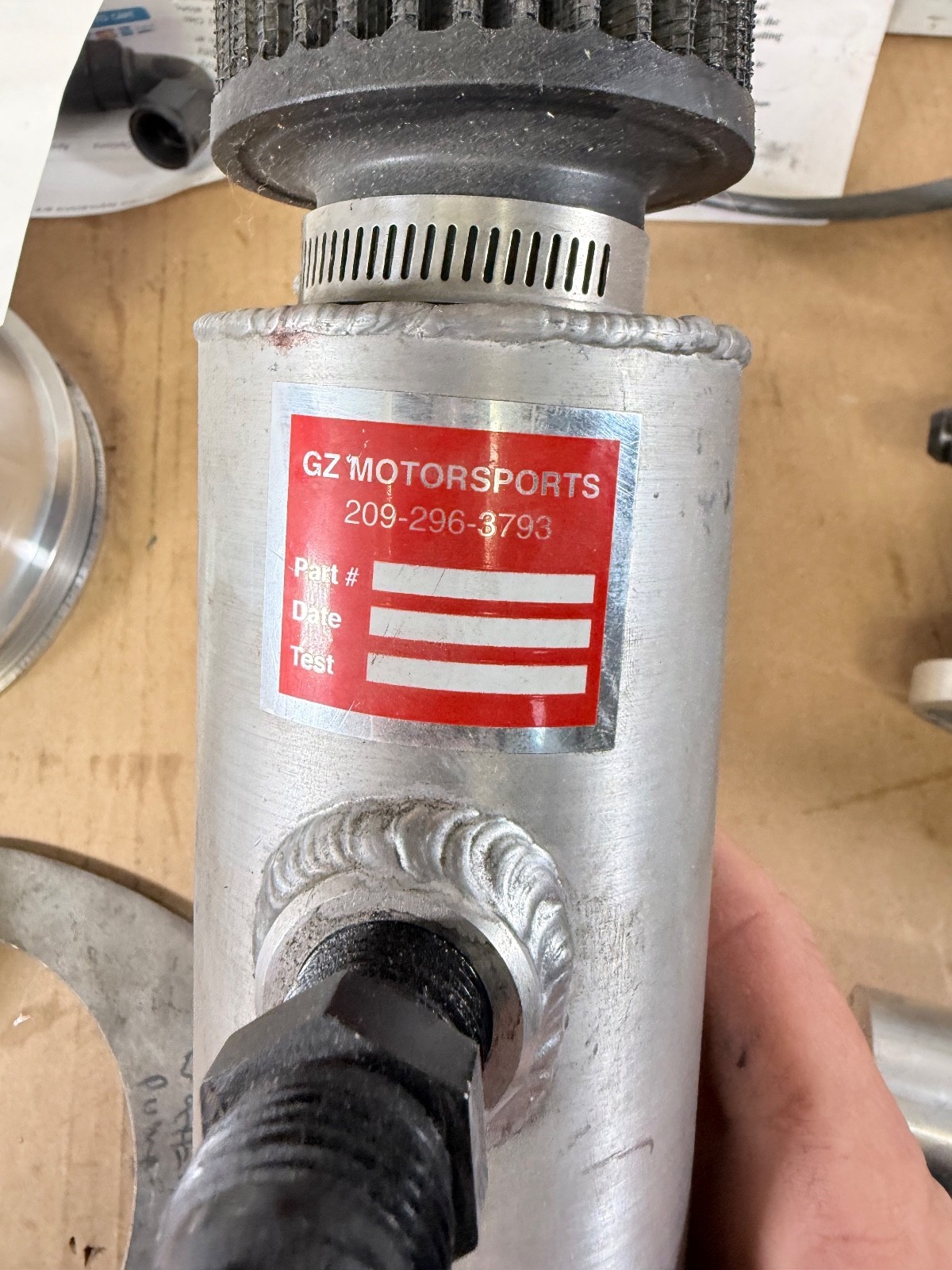 BBC CHEVY GZ MOTORSPORT VA104 RACING VACUUM PUMP STREET/STRIP