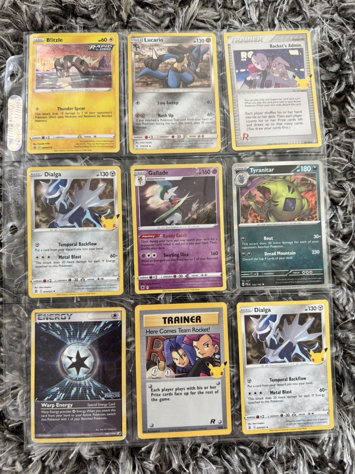 Binder Full 117 Pokemon Cards WOTC Vintage HOLO/ Rev Collection Lot Charizard