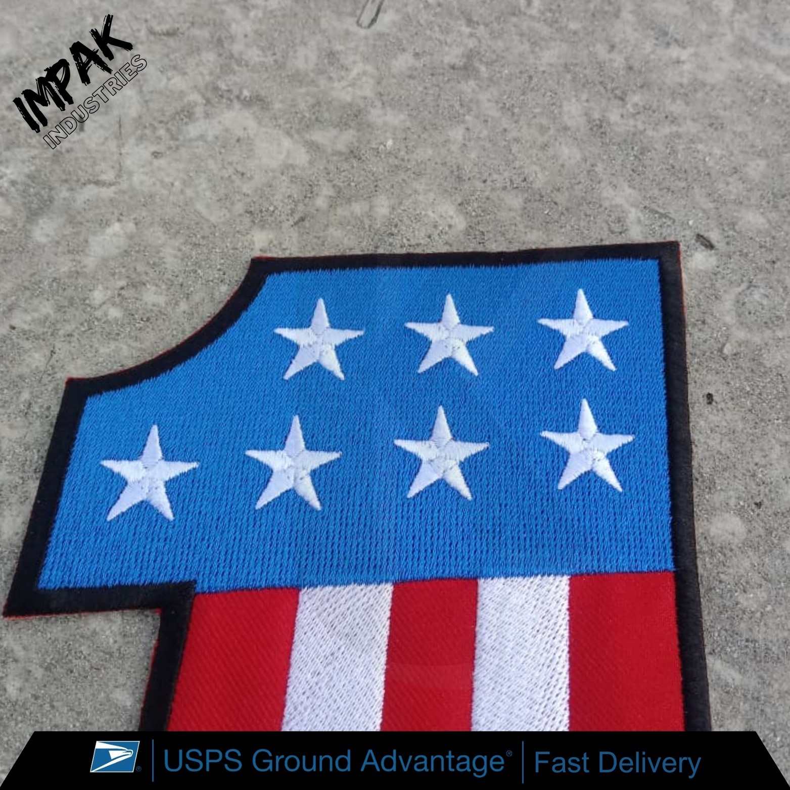 Harley Davidson HD Large NO 1 Jacket Vest Back Embroidered Patch Iron On Sew