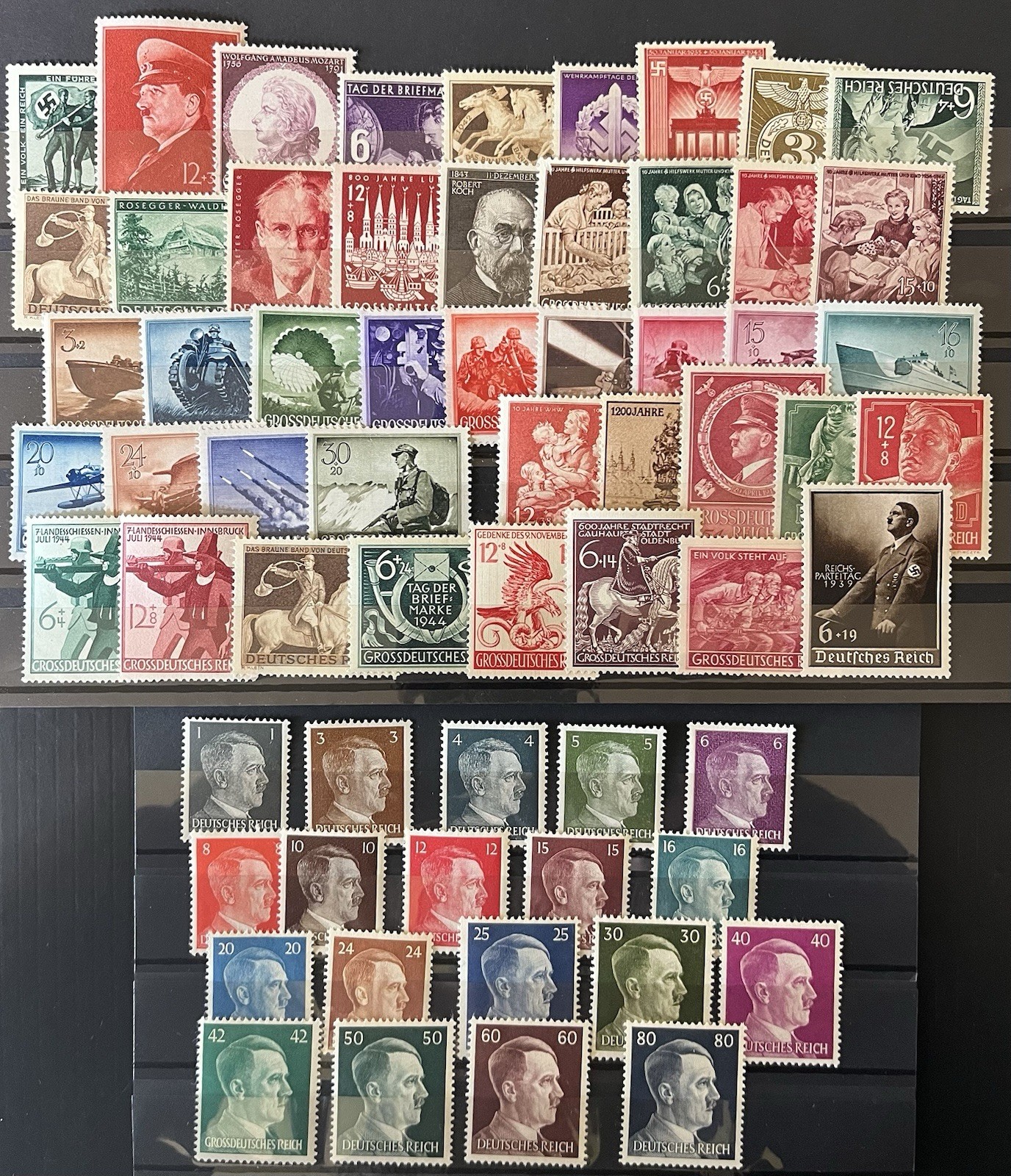 GERMANY - DEUTSCHES REICH -  WWII  - Collection With Complete Sets - All MNH