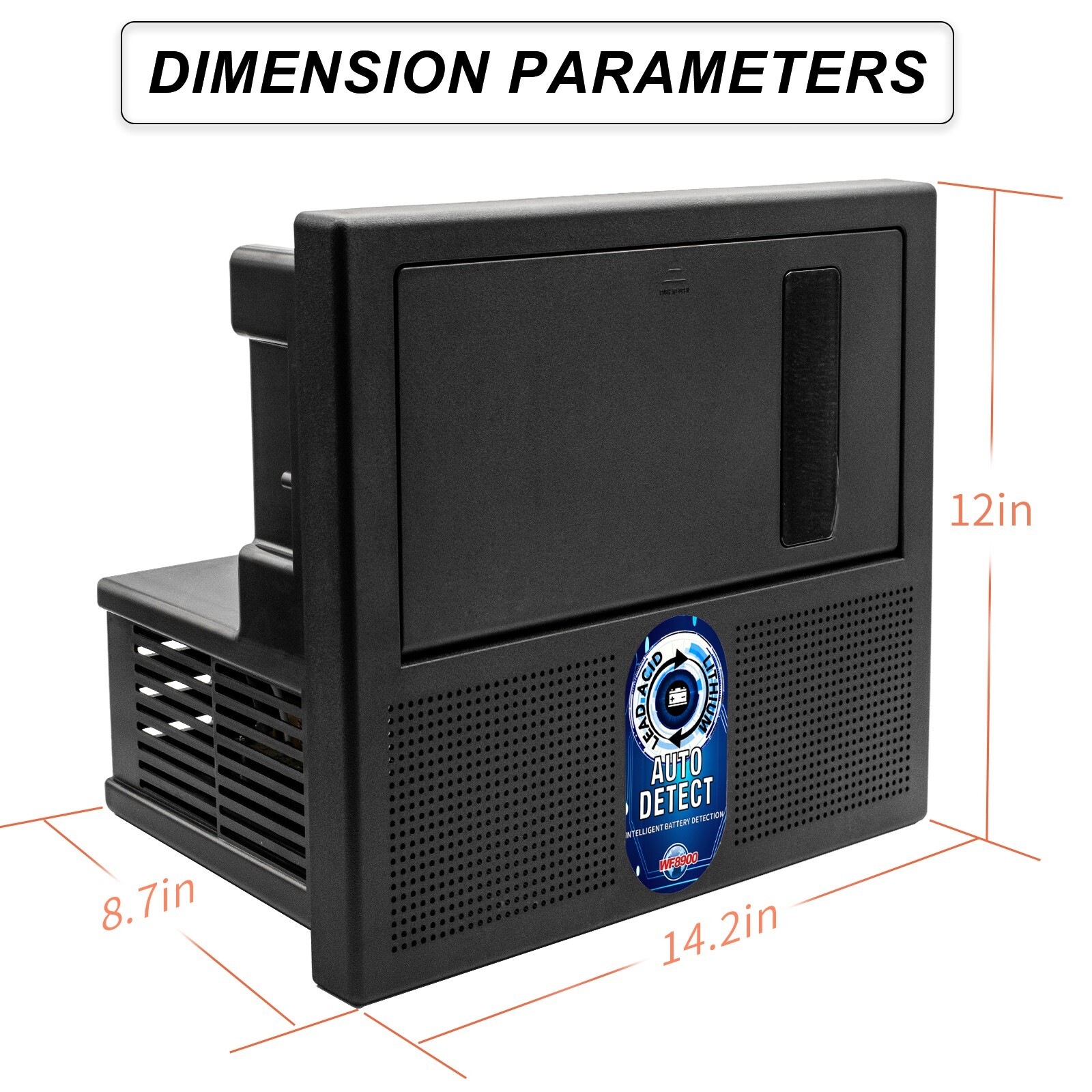 WF-8955PEC Converter/Charger WF-8900 Series Power Center - 55 Amp, Black