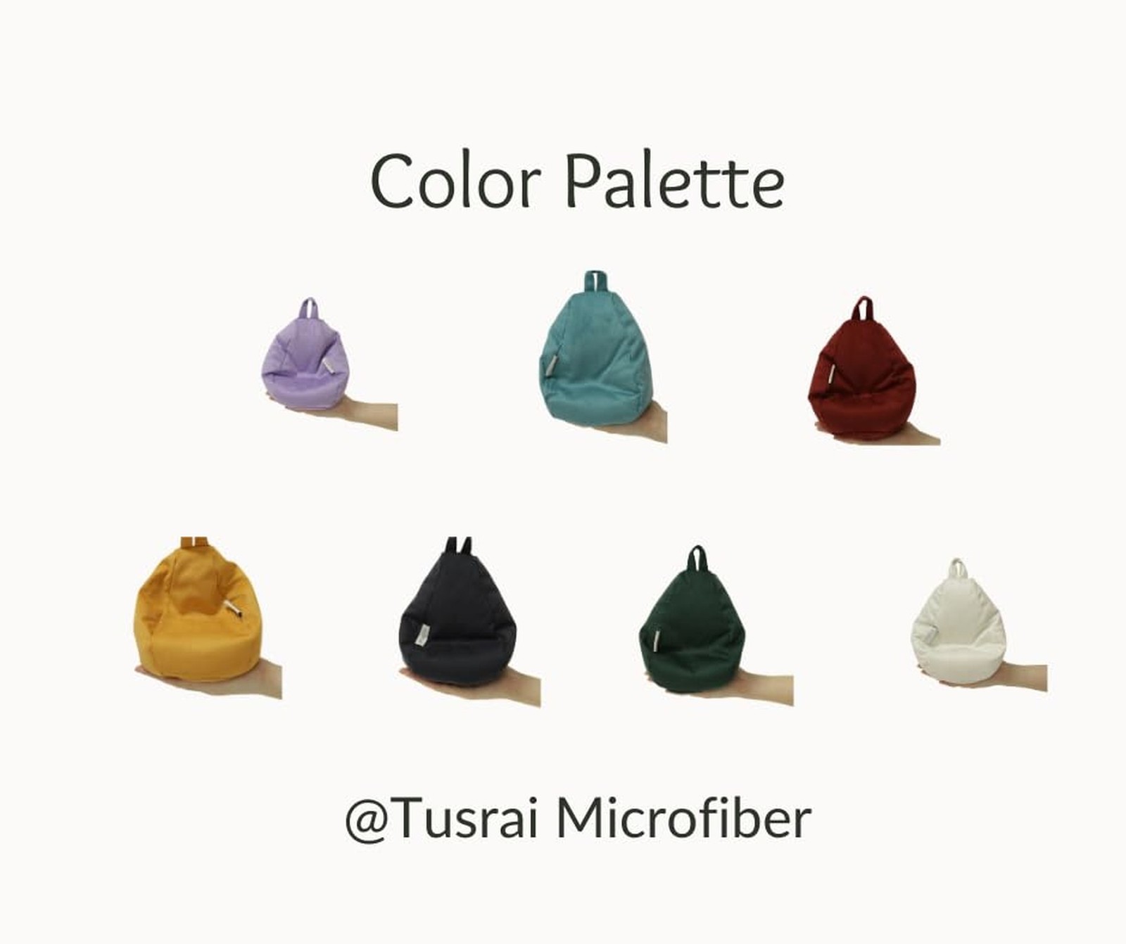 2pcs Cover of Mini Bean Bag Chair Cell Phone Holder (No Filler) Ultra Soft Mi...