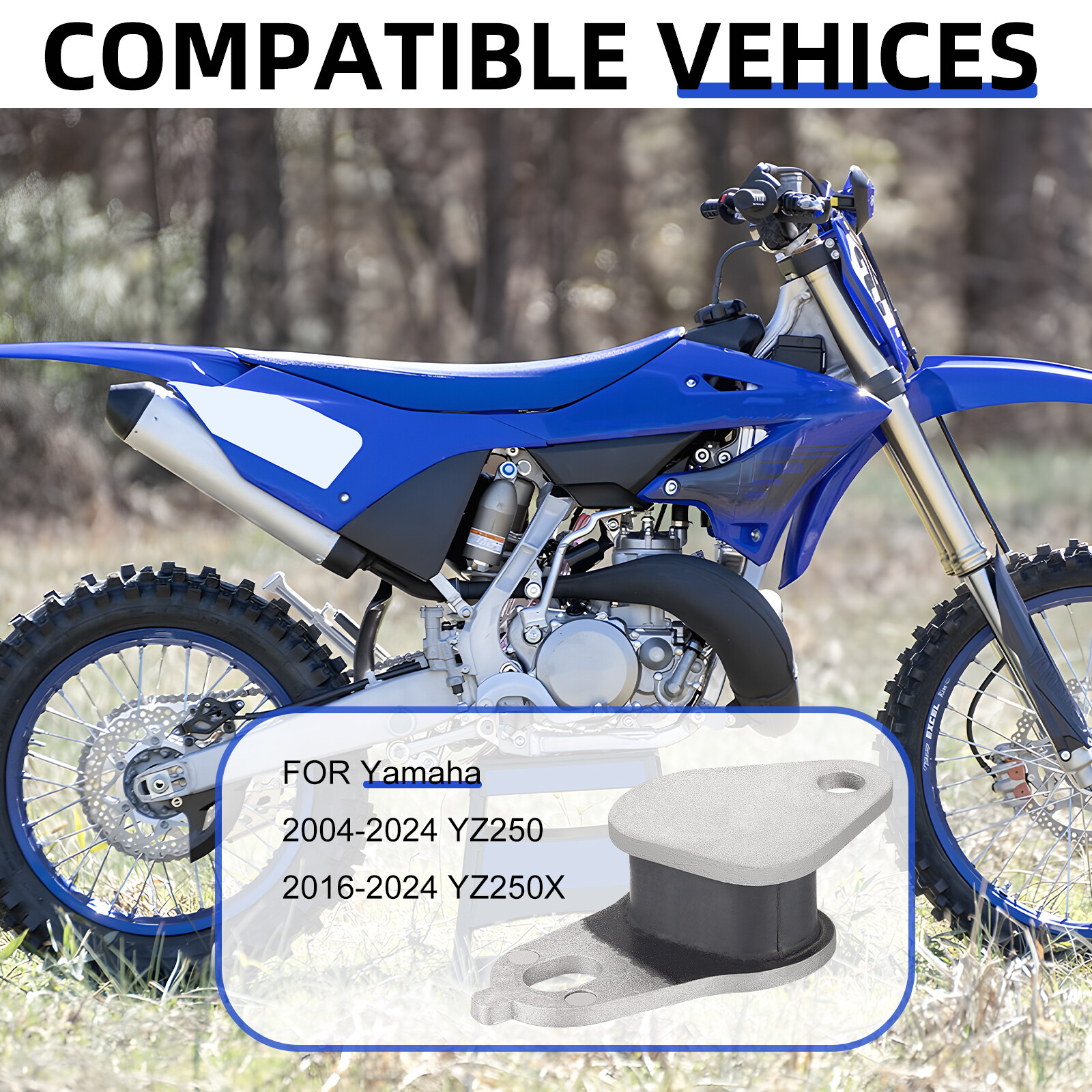 New Muffler Bracket Exhaust Hanger Mount 5XF-14781-00-00 For Yamaha YZ250 YZ250X