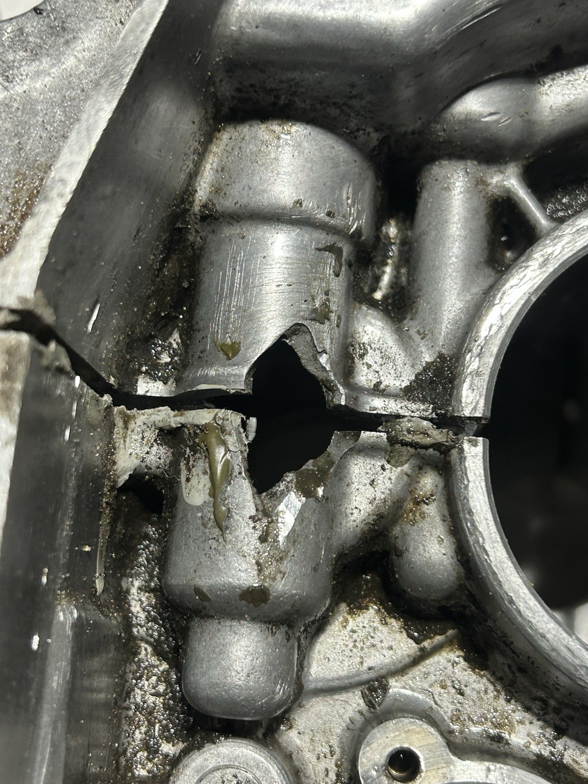 1987 - 2006 Yamaha Banshee Yfz350 Engine Motor Crankcase Bottom End Block Set