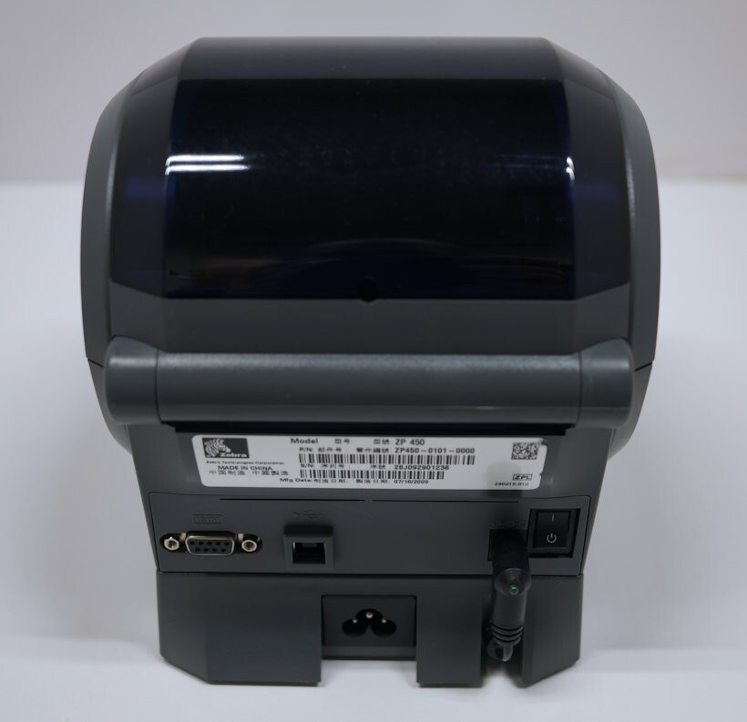 Zebra ZP450 Direct Thermal Label Shipping Barcode Printer USB