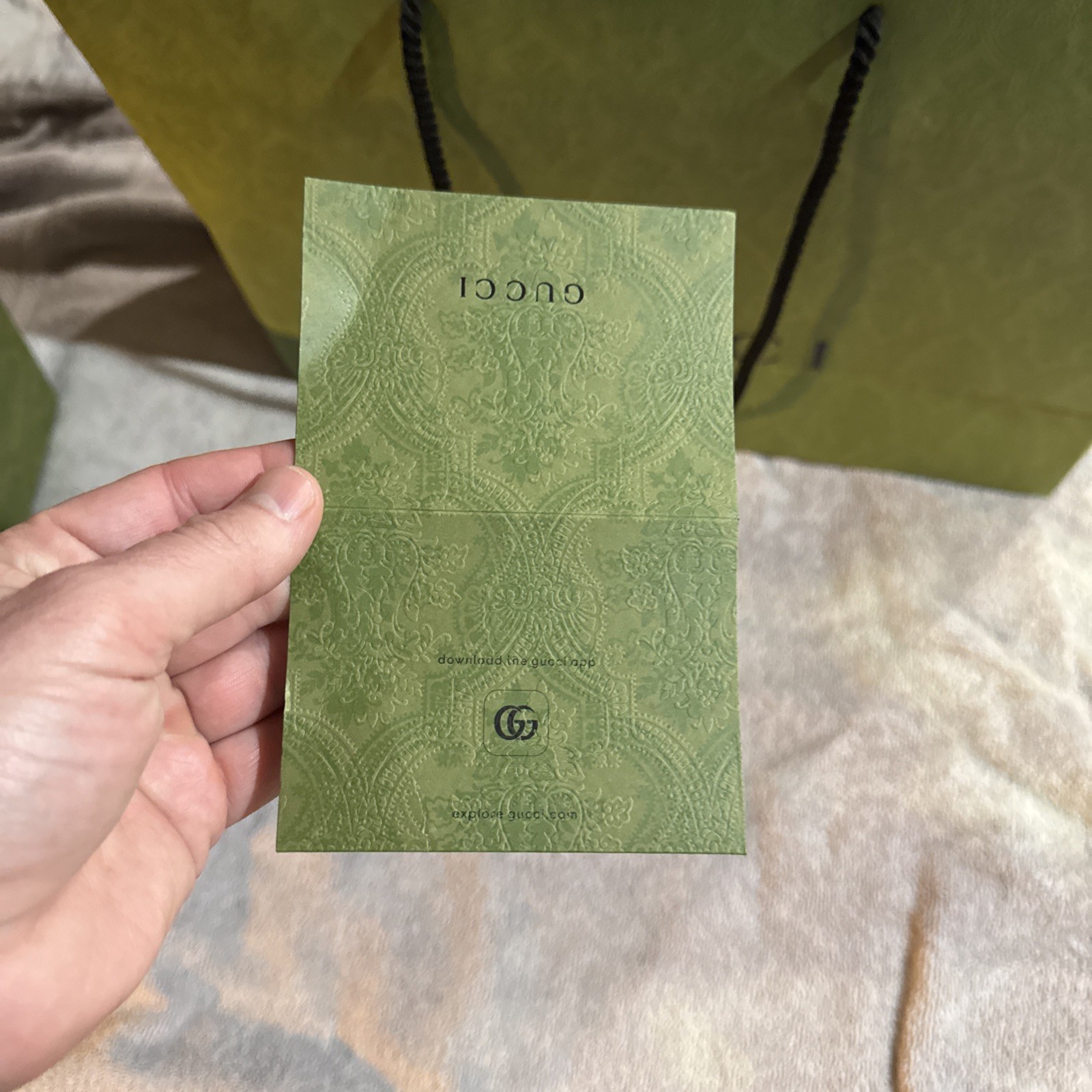 Authentic Gucci Large Magnetic Gift Box14.25 x 11 x 4.7/8” See Photos and BAG