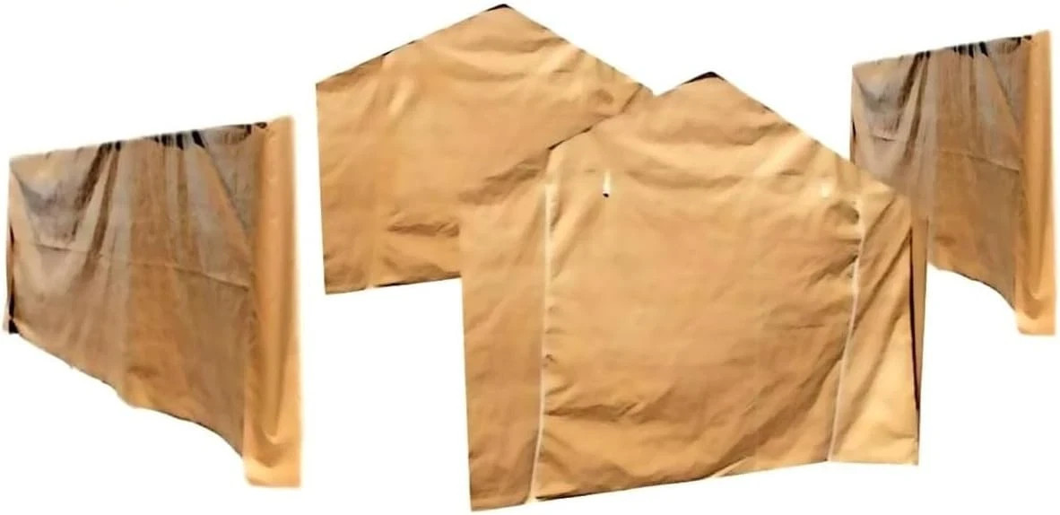10X20 Tarp Set Solid Side Wall Canopy Sold Separately 5 &4 pc kit or Front Panel