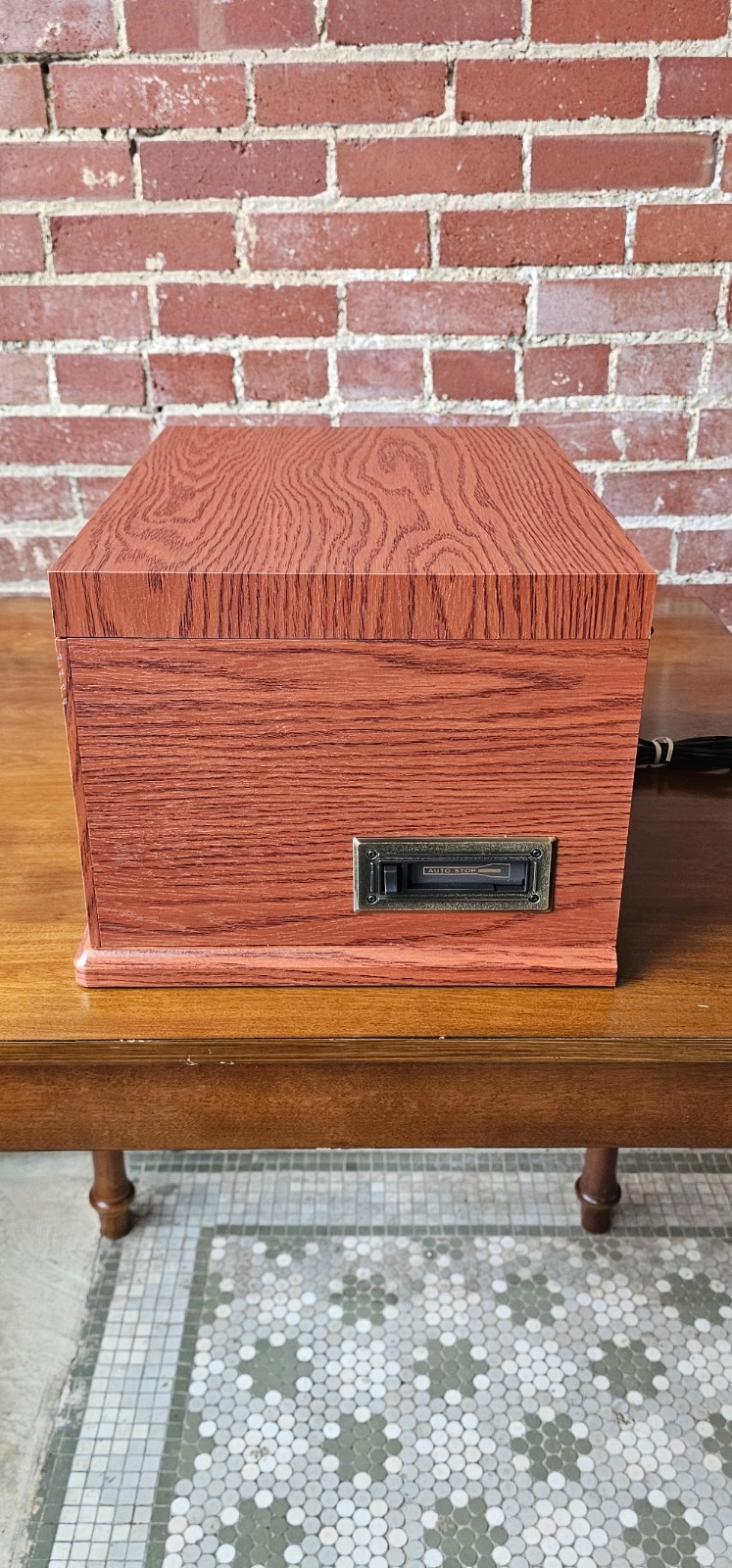 Crosley CR42D-PA Lancaster Turntable Bluetooth Record Player - Open Box Savings!