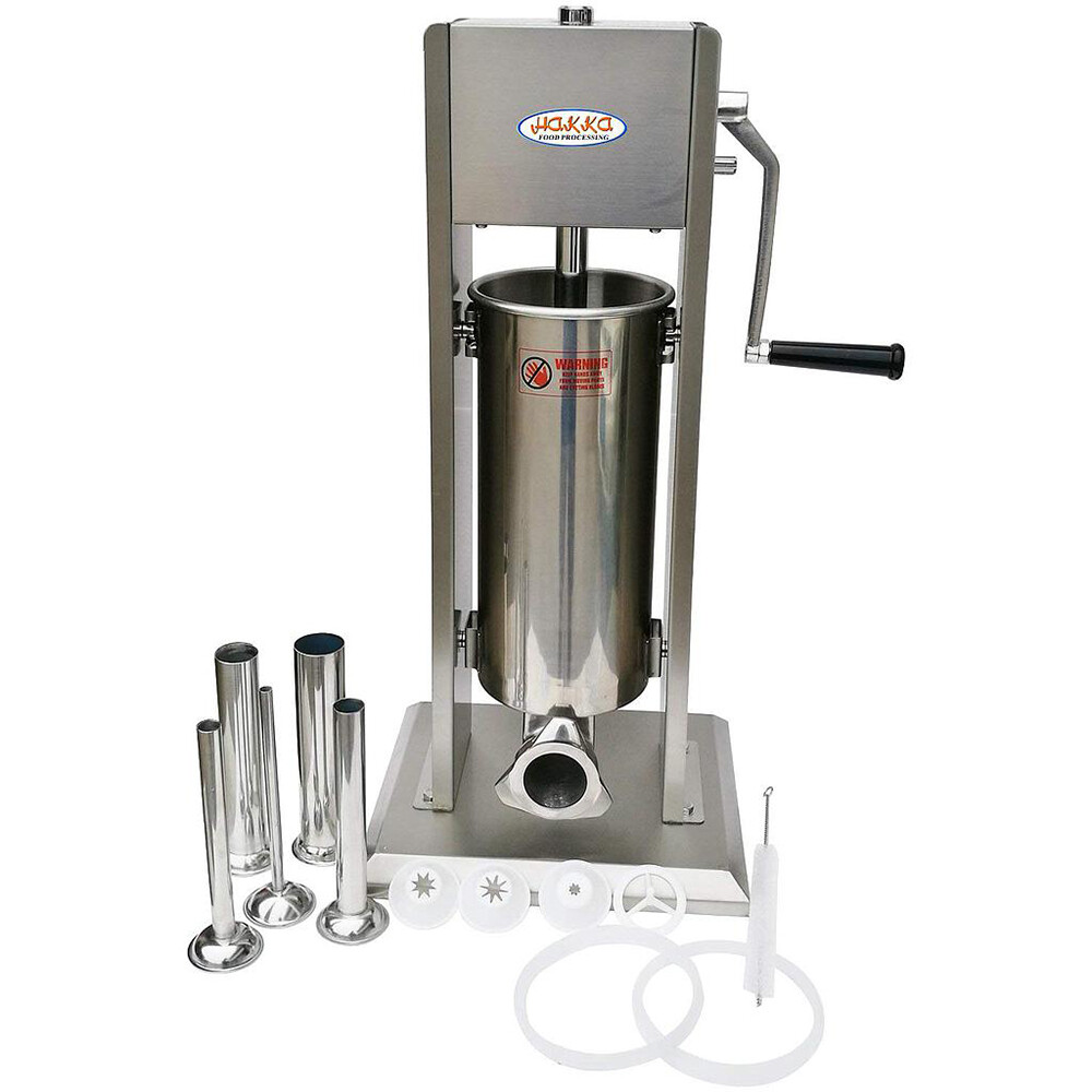 New Hakka Sausage Stuffer Meat Filler Machine 3L 5L 7L with Spanish Churro Maker