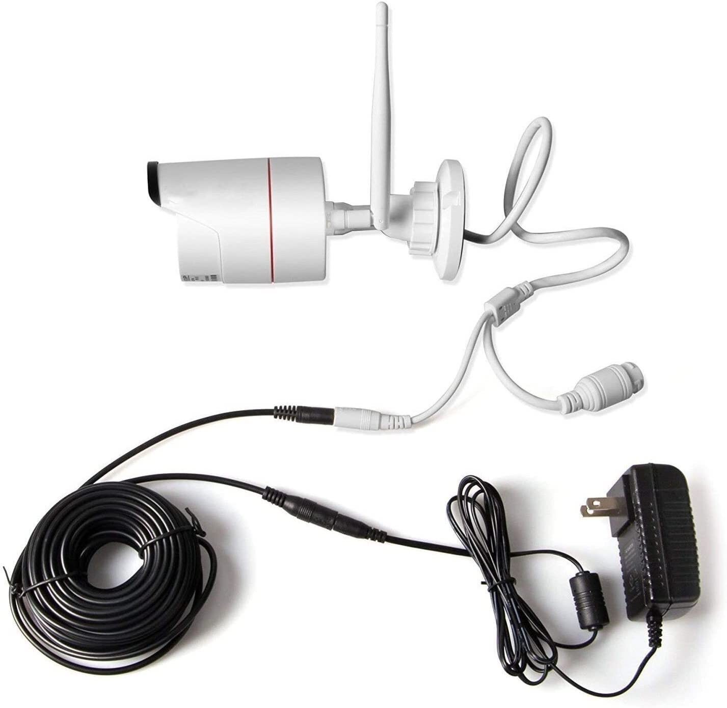 15/30/50ft 5.5mmx2.1mm 12V DC Power Extension Cable for Security CCTV Camera