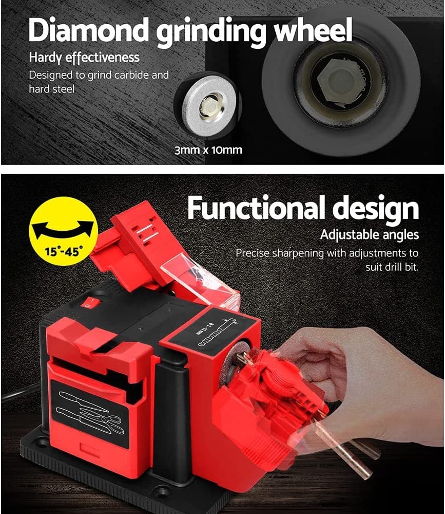 Universal Sharpening Station, Multifunctional Sharpener for Drill Knife Chisel