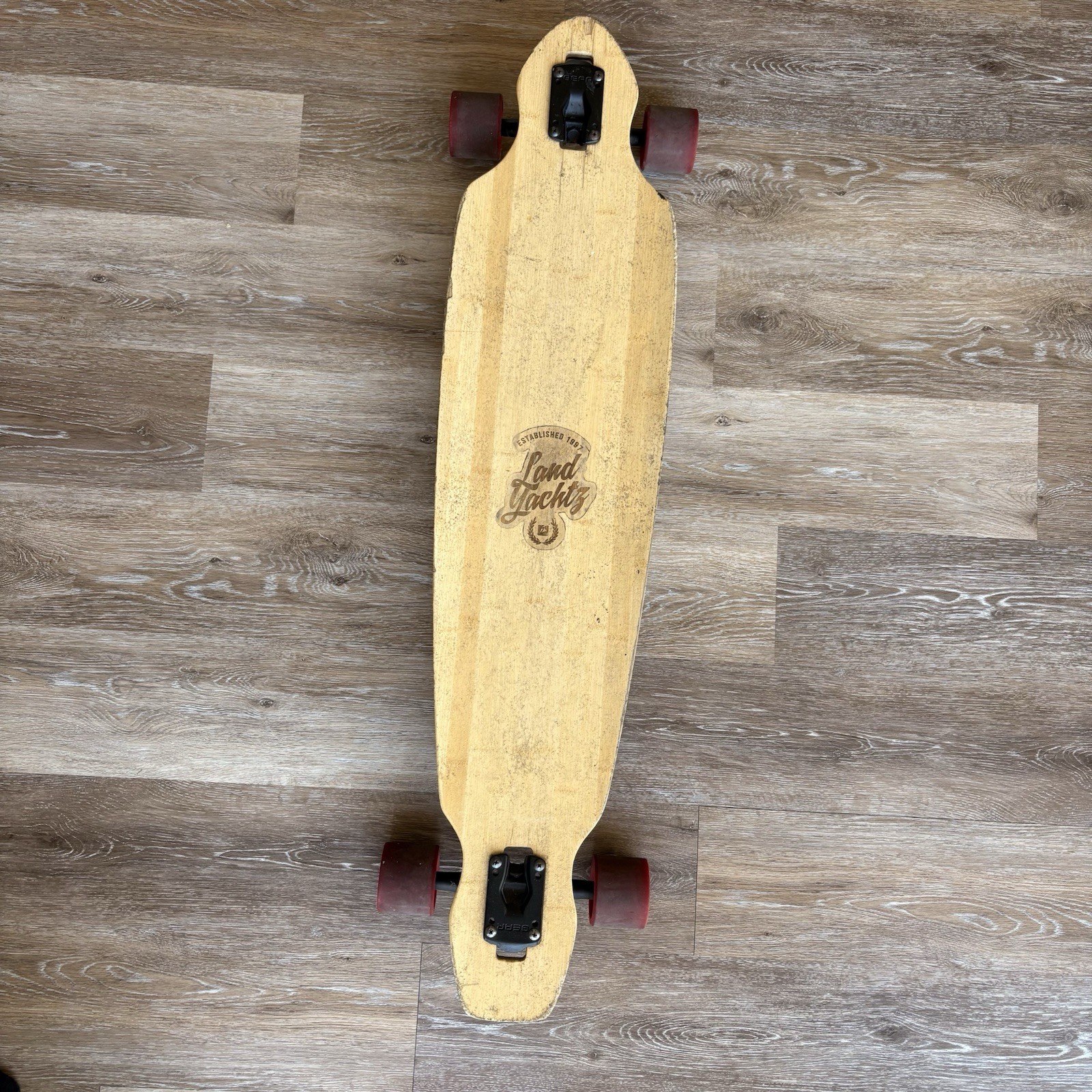 Landyachtz BattleAxe Thunderbird 40" Longboard Bear Trucks Hawgs 69mm Wheels