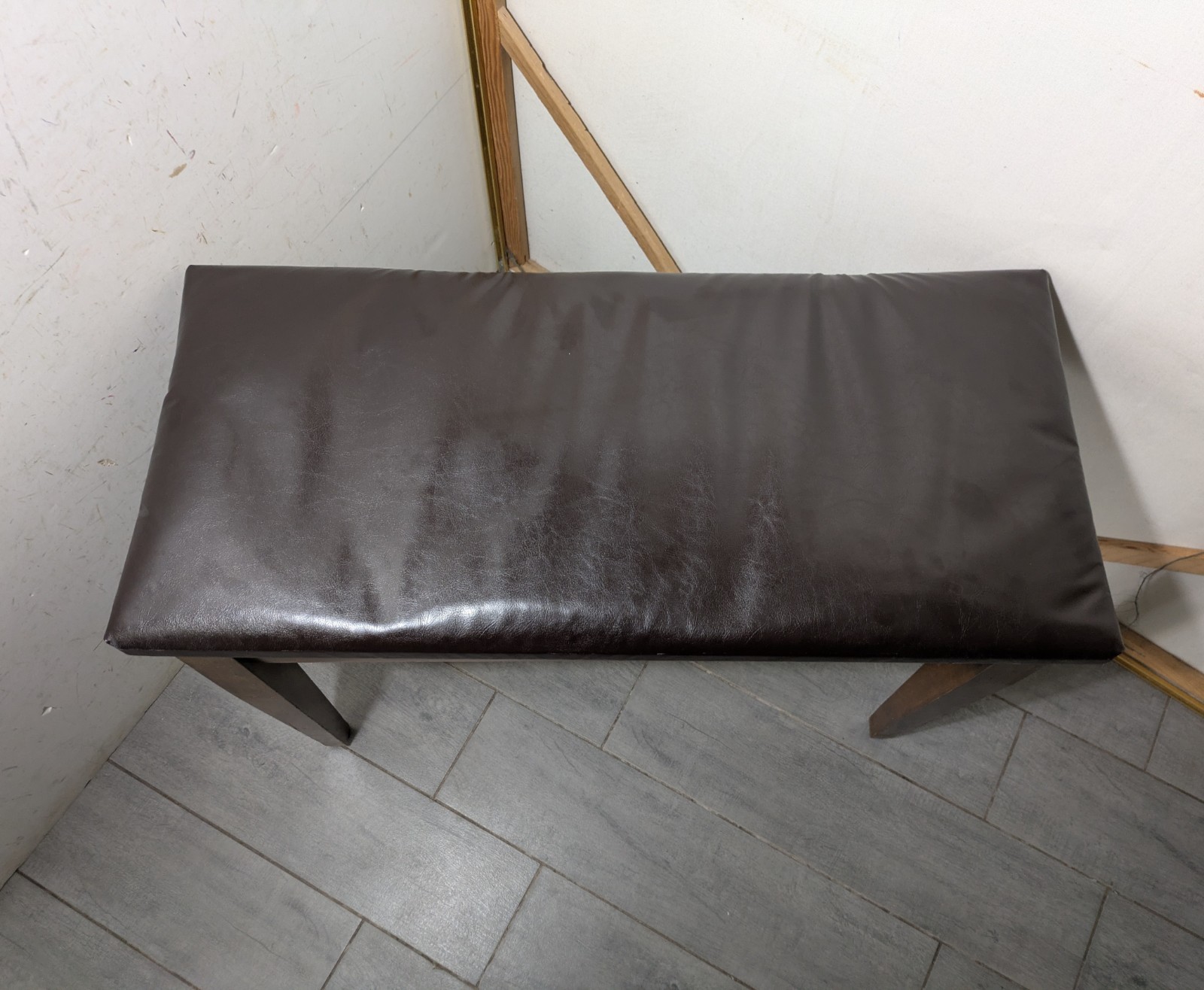 Vintage Manual Arts Furniture MCM Walnut Wood Piano Bench with Lid Storage K78