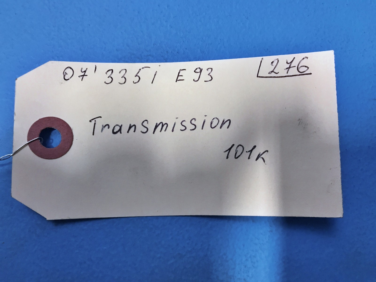 2007 BMW E90 E92 E93 335I AUTOMATIC TRANSMISSION 6HP21 ZF 101K