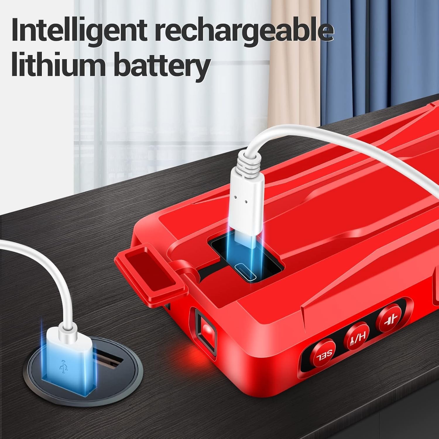 Digital Multimeter Tester Auto-Ranging TRMS 6000 Counts Voltmeter Smart Rech...