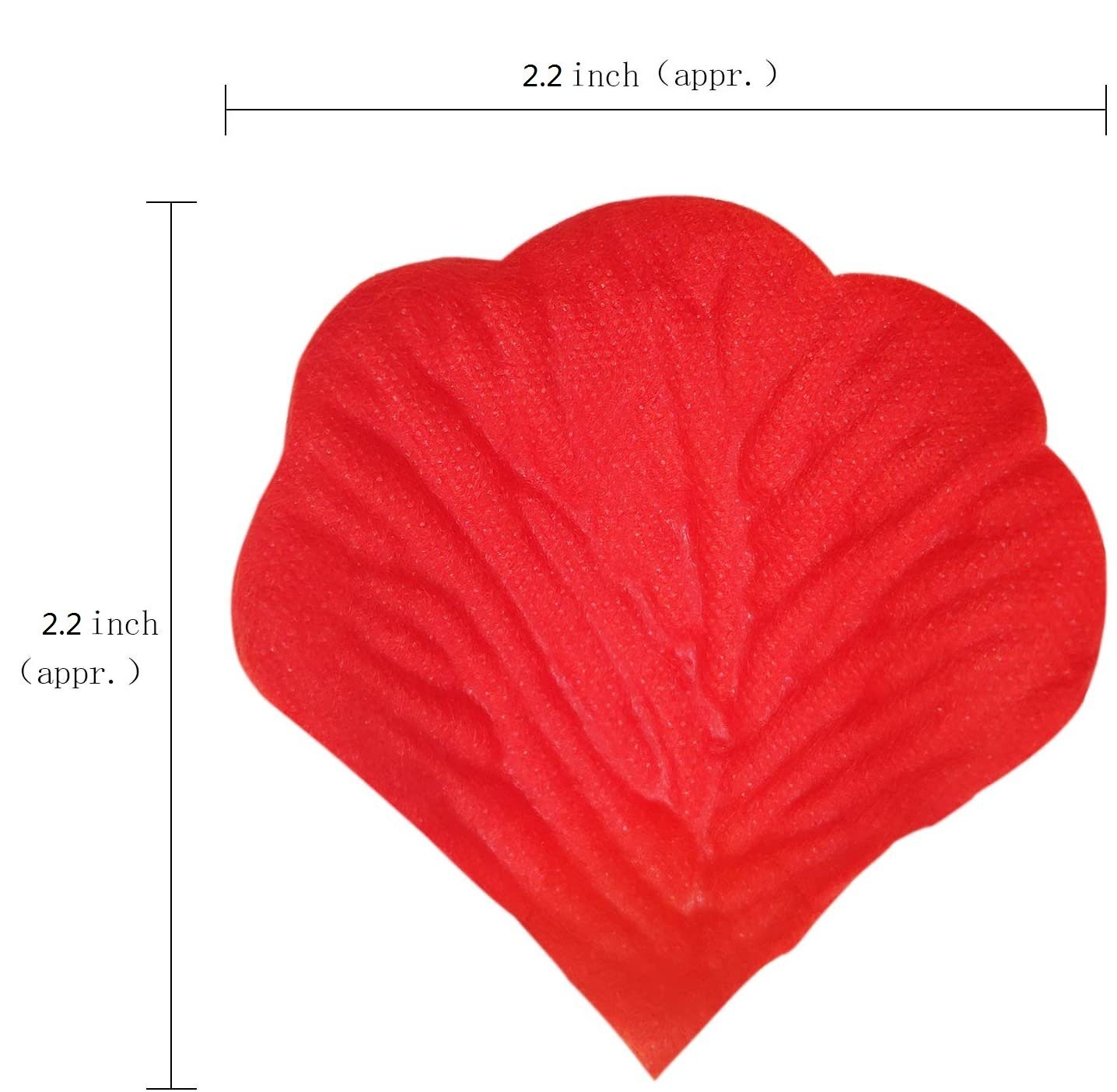 5000PCS Red Artificial Fake Rose Petals Wedding Event Romantic Night Party Decor