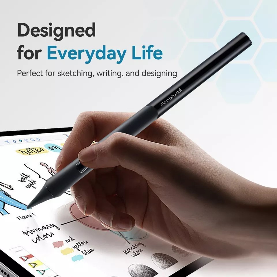 New iPad Pencil for iPad/iPad Air/iPad Mini/iPad Pro | Ergonomic Grip| PSX Pink