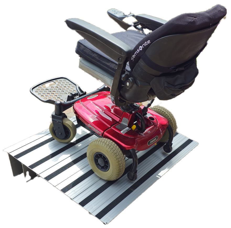 Rise threshold Wheelchair, walkers ramp Mobility aids, Heavy-duty,Sturdy