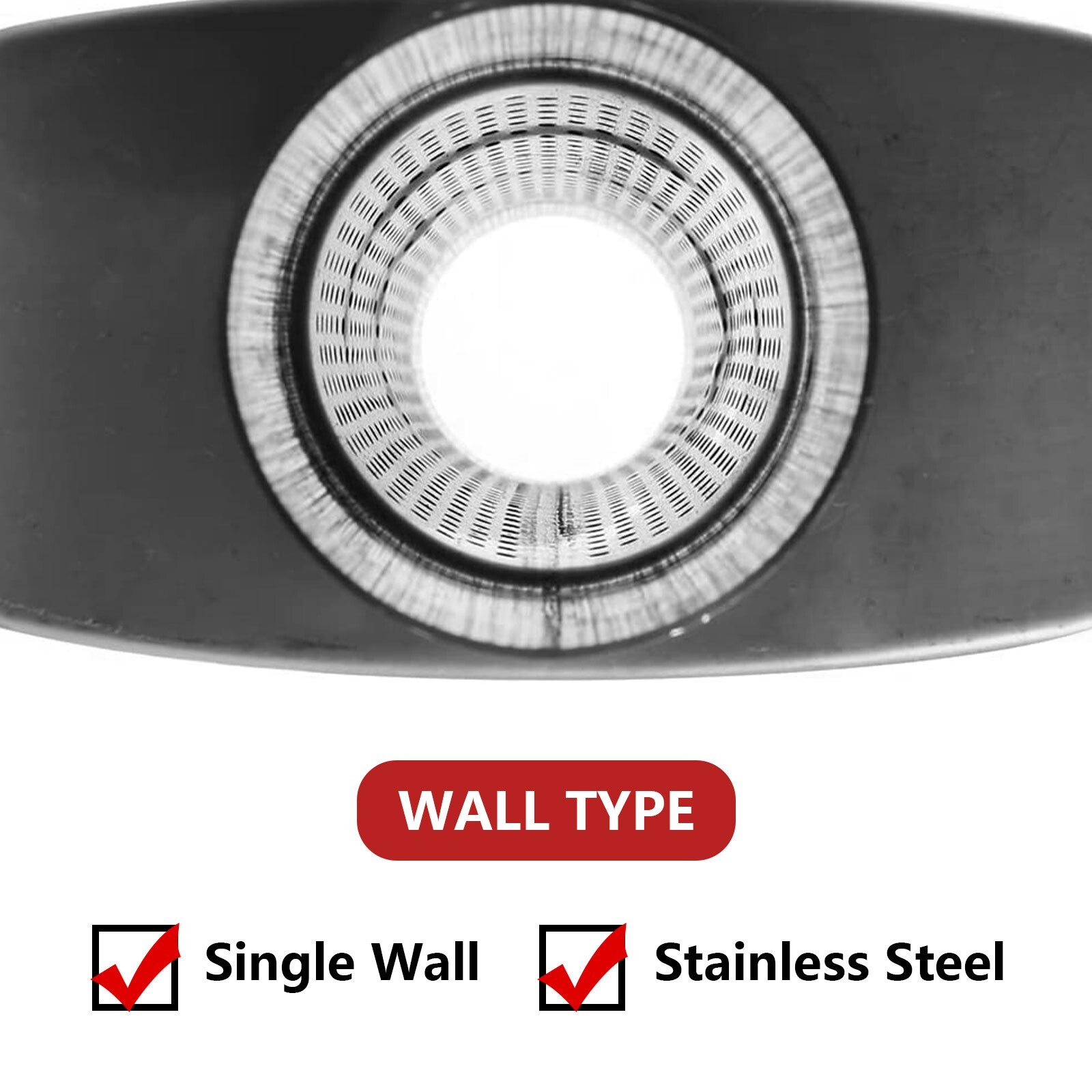 3in Muffler Deep Performance 3'' Pipe Muffler Resonator Universal exhaustmuffler