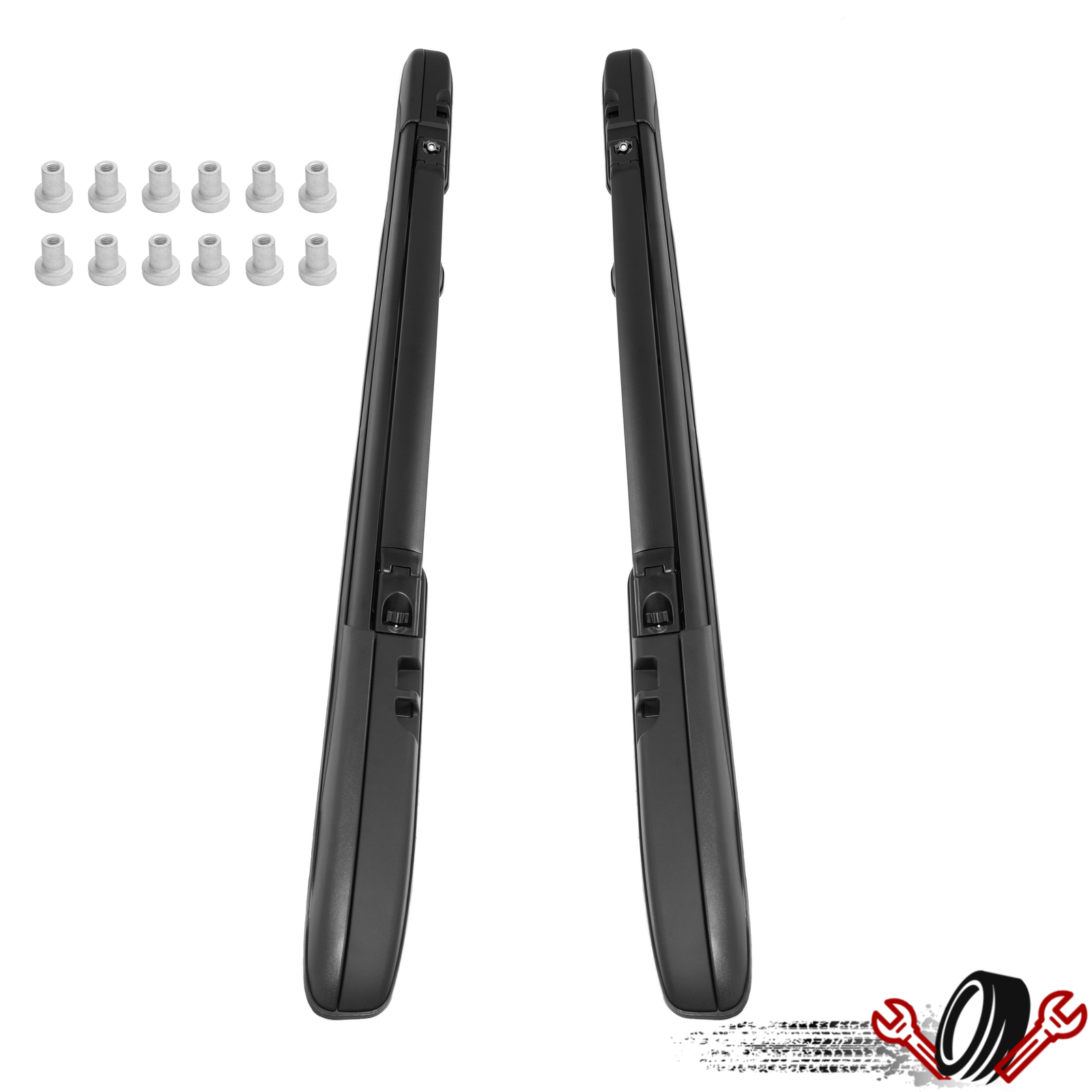 For Chrysler Pacifica 17-24 Voyager 20-22 24 Roof Rack Side Rail Cross Carrier