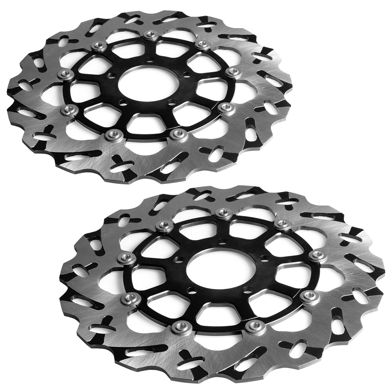 Front Brake Disc Rotors Fit For Suzuki GSXR600 GSXR750 GSXR1000 GSX1300 GSX1400