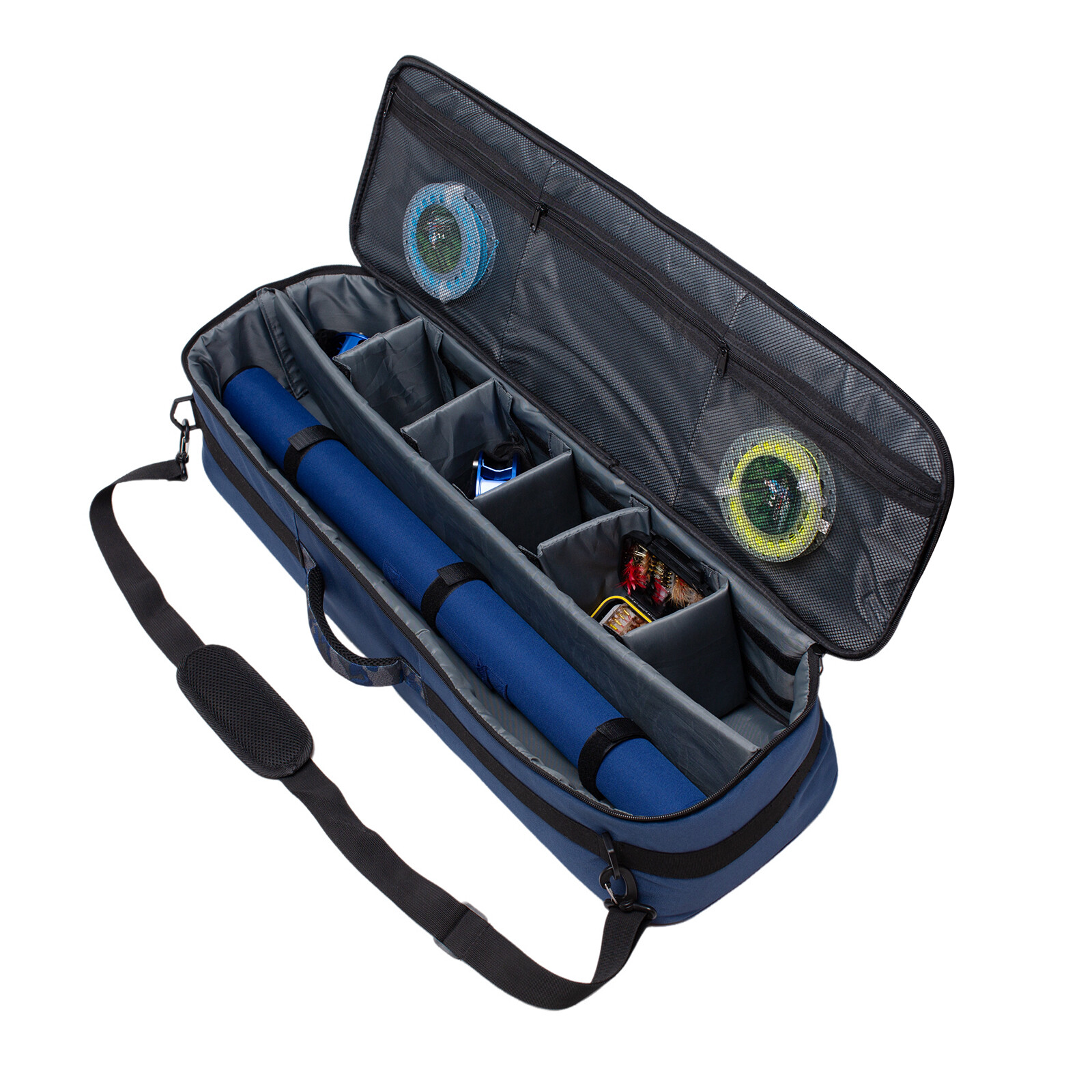 Fly Fishing Rod and Reel Travel Case,Protection Storage Carry-On Gear Bag