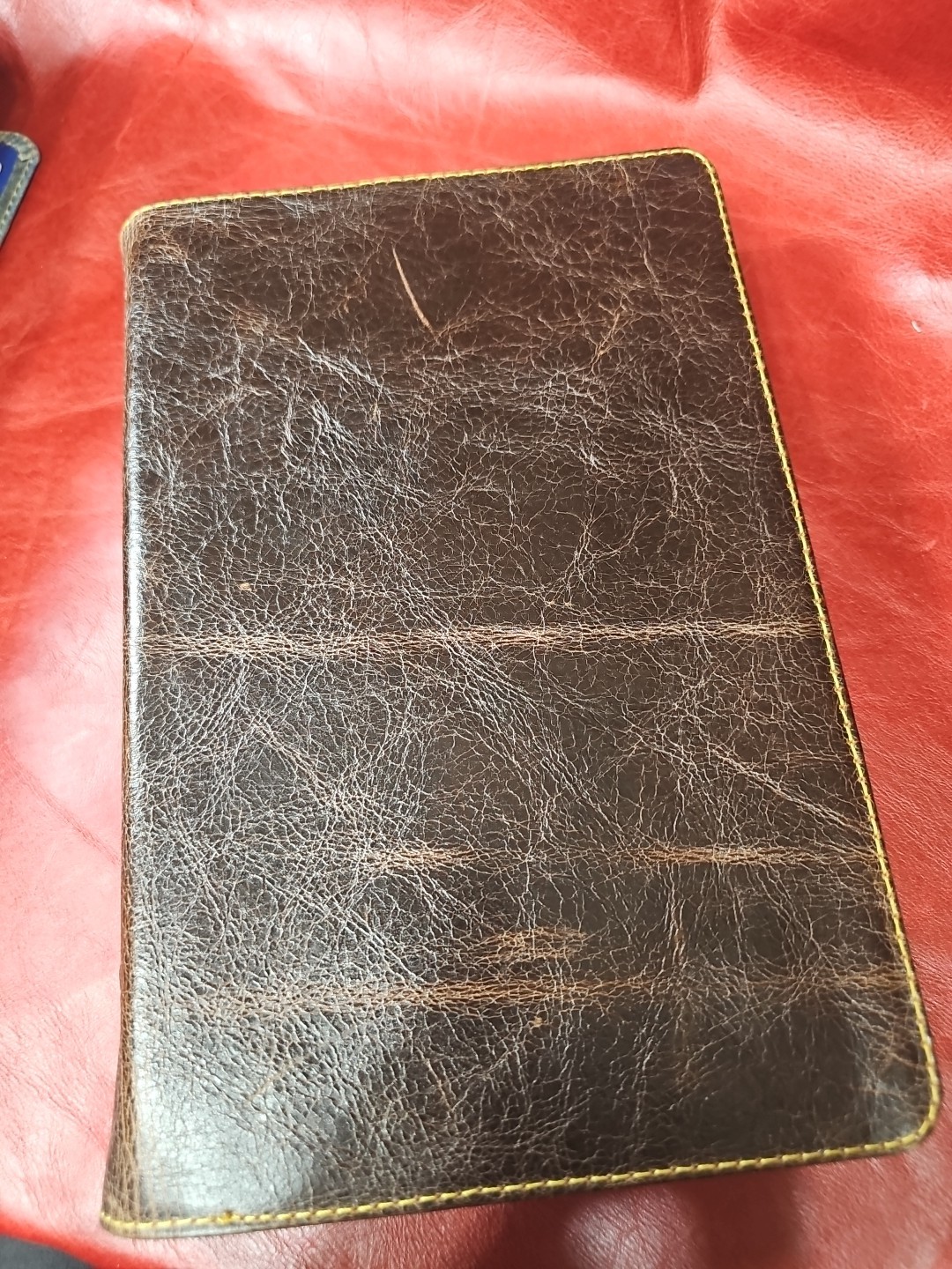 Criswell Study Bible Rebound  with Liner Cowhide Nice! Stitched Parameter Nice!