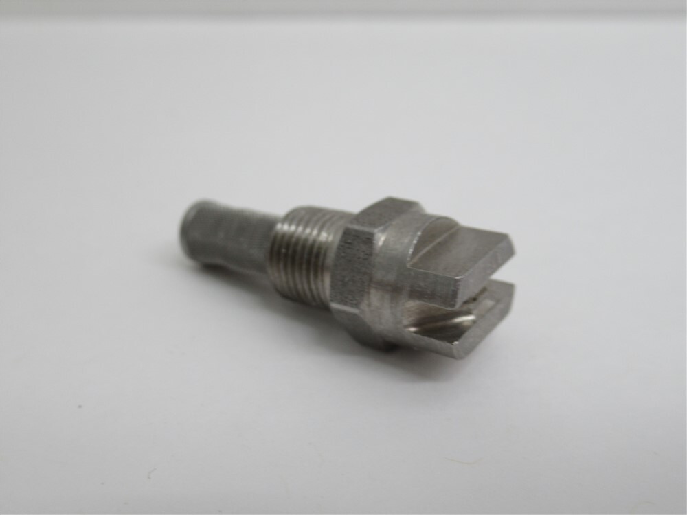 Spraying Systems H1/8VV-SS800067, 1/8" MNPT Vee Jet Spraying Tip w/ Screen, °80