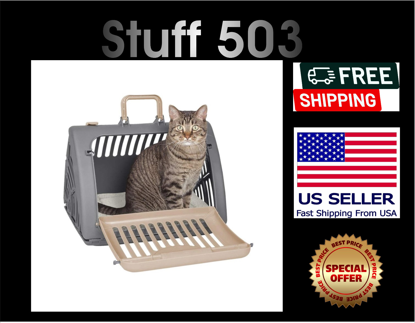 🔥Cat Carrier with Bed Foldable Travel Cat Carrier Up to 25lbs-Sport Pet Designs