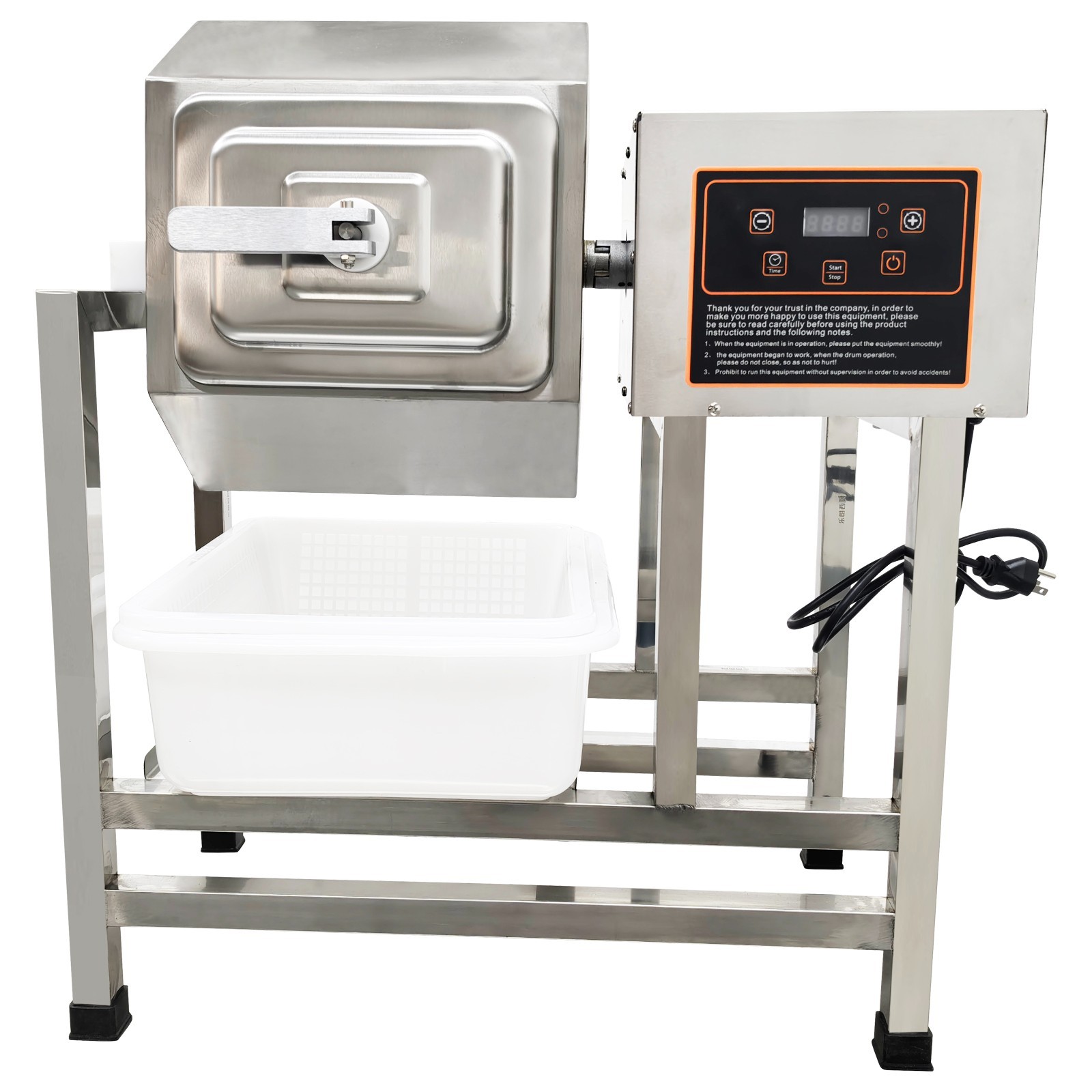 38L Automatic Meat Mixer Pickling Machine Tumbler Marinator Kimchi Maker