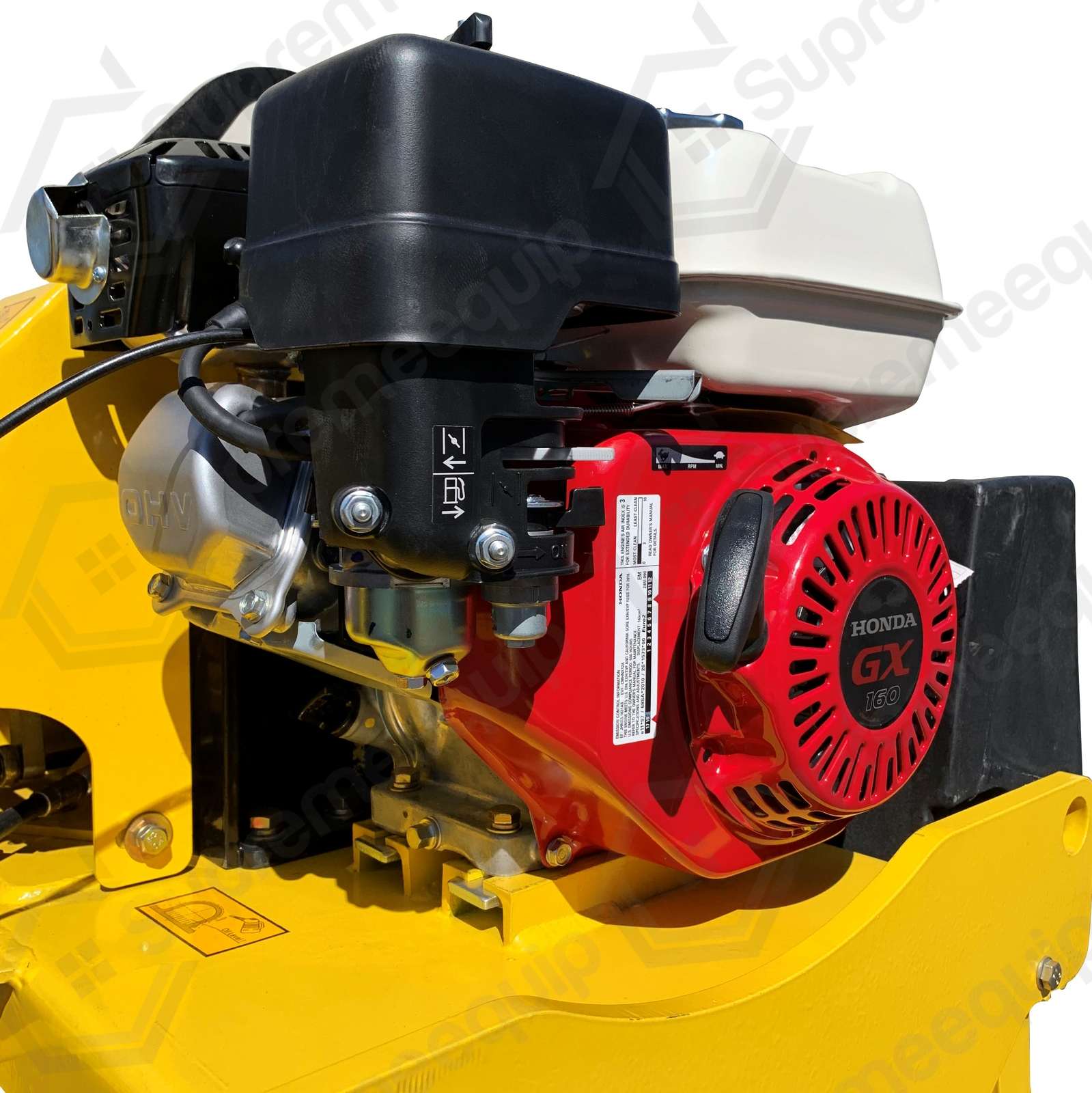 Single Drum Vibratory Roller 600 lbs Honda GX160, for road and asphalt compactor