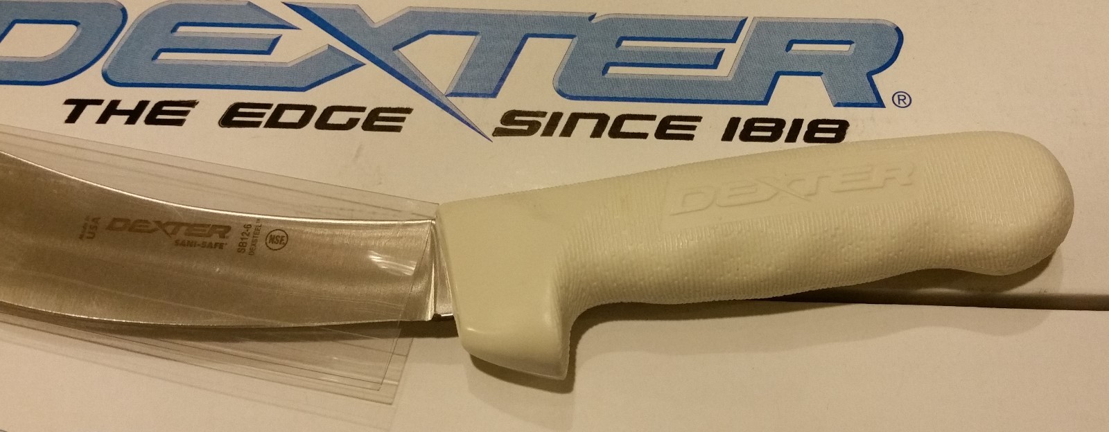 dexter russell 3576 6" sanisafe handle skinner skinning sb12-6 06573 knife