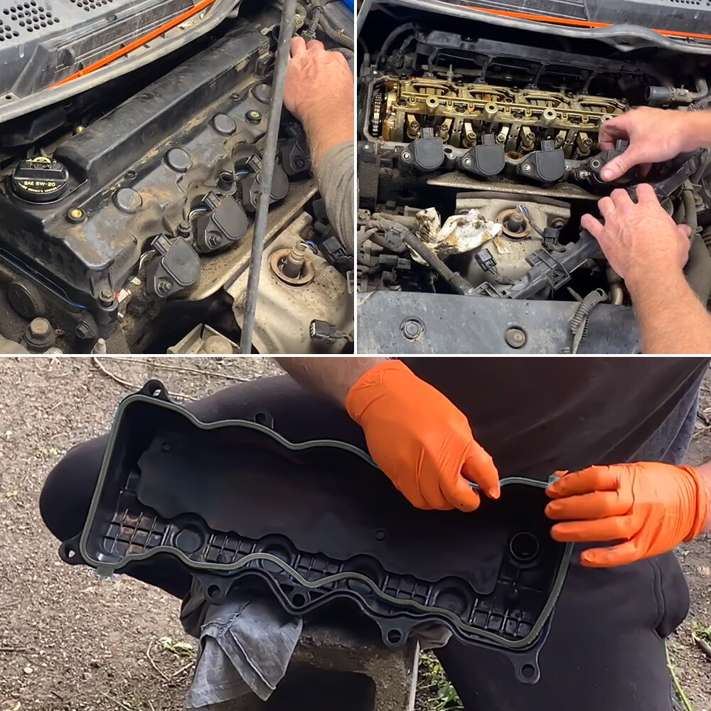 Fits Honda 2006-2015 Civic 1.8L L4 1799cc Engine VS50741R Valve Cover Gasket Set