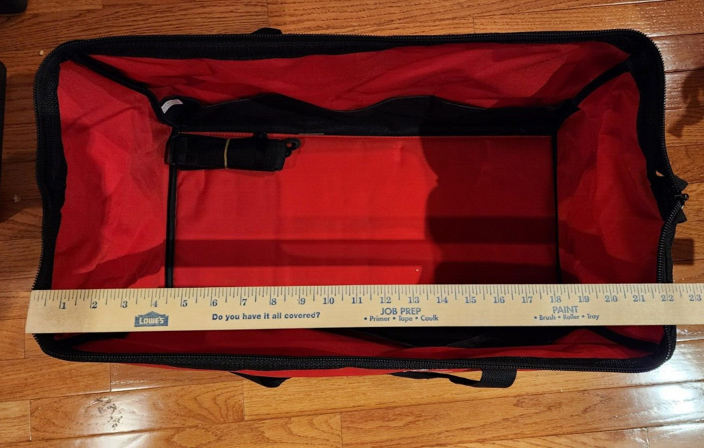 New Large Milwaukee Heavy Duty Duffel Tool Bag 22"L X 10.5"W X 12"H W/ Strap