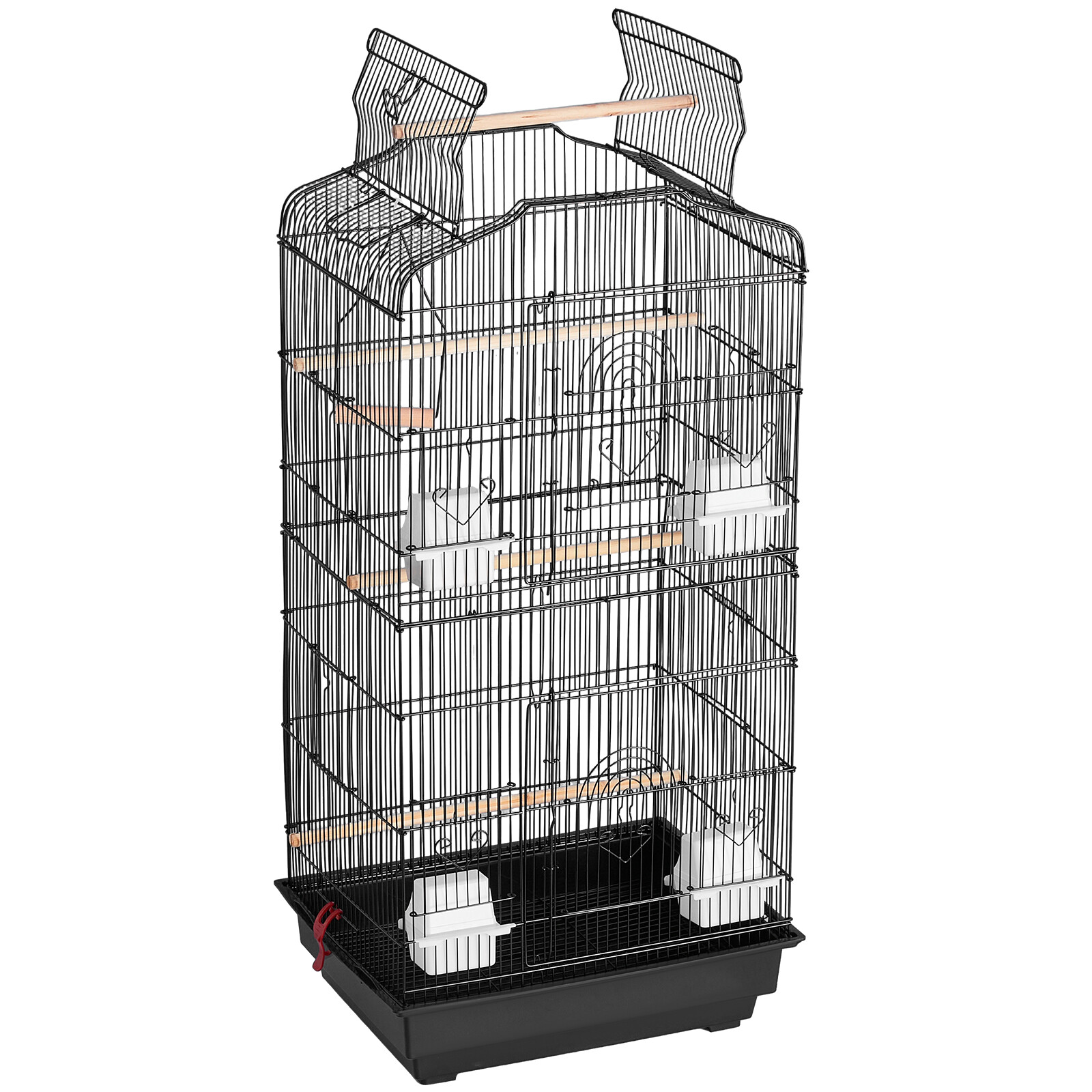 Bird Flight Cage 39 in Hanging Metal Parakeet Cage for Cockatiels Parrot