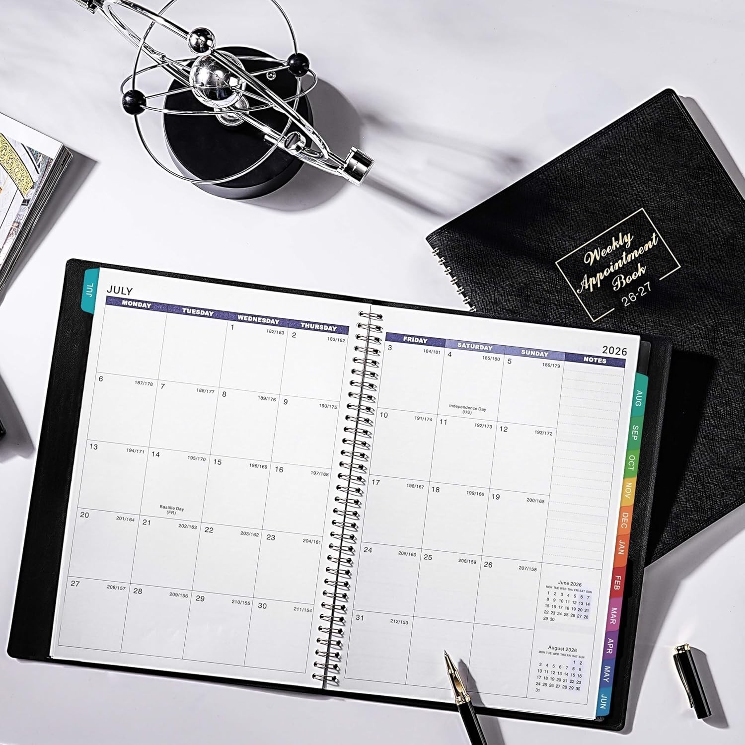 2026-2027 Weekly Appointment Book - Daily Hourly Planner 2026-2027 from Jul. 202