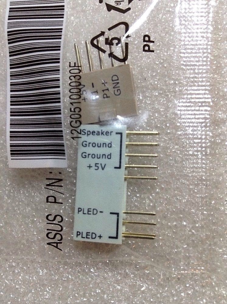 4 pcs ASUS Motherboard Mainboard Front Panel USB Q-Connector Kit ,ORIGINAL PART