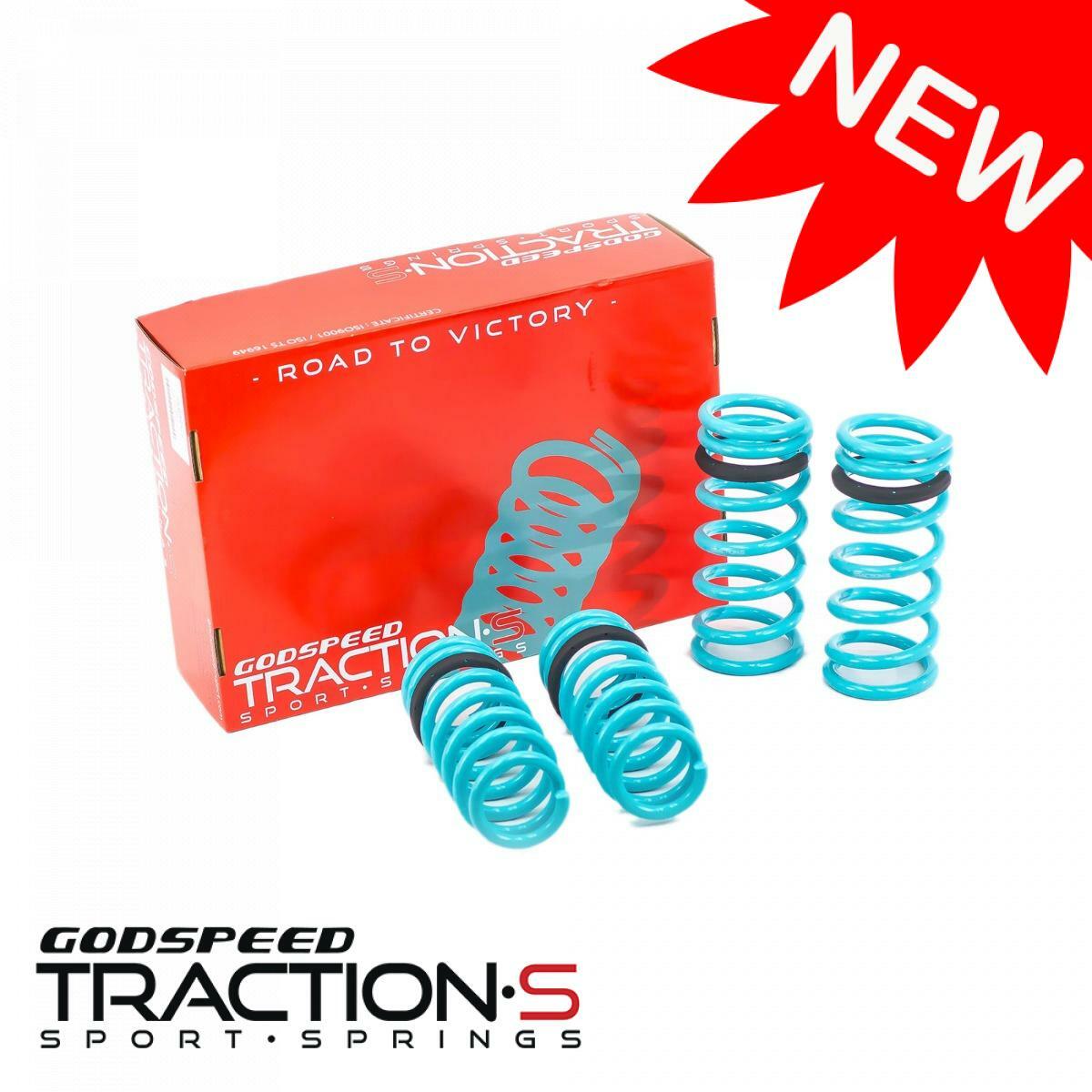 for G37x Coupe 08-13 Lowering Springs Traction-S By Godspeed LS-TS-II-0003-C