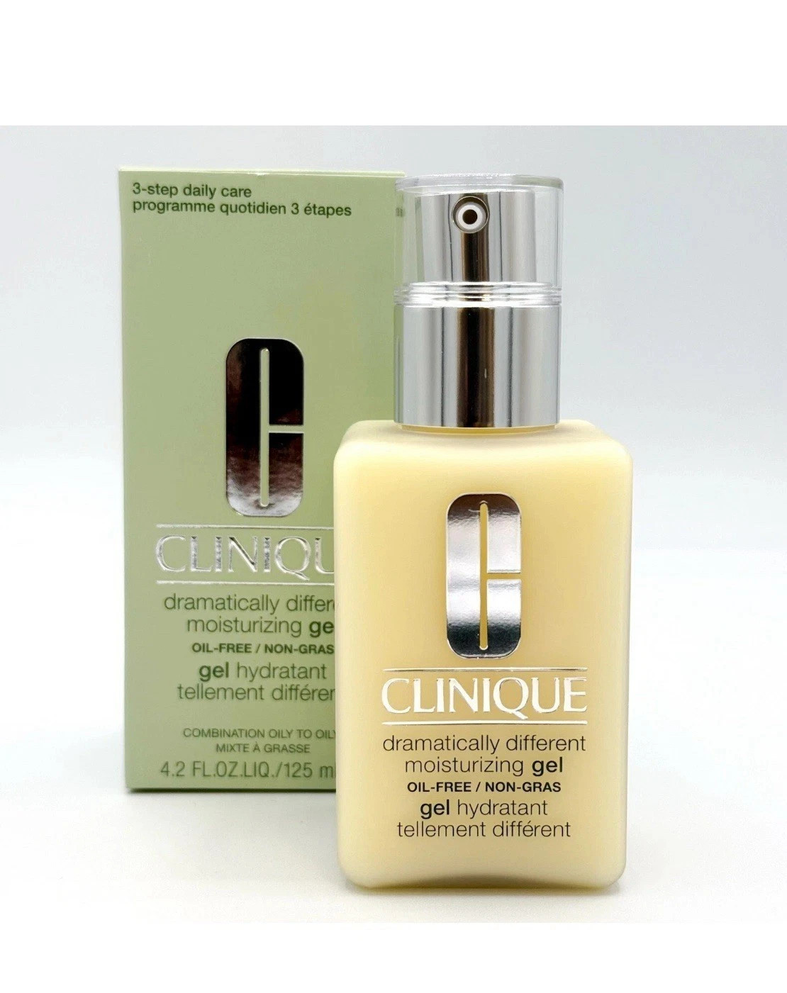 Clinique Dramatically Different Moisturizing GEL OIL-FREE PUMP 4.2 oz 125ML NIB